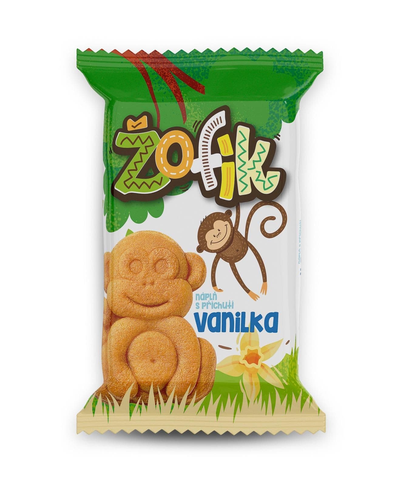 Žofík jemné pečivo s náplní s vanilkovou příchutí 30 g