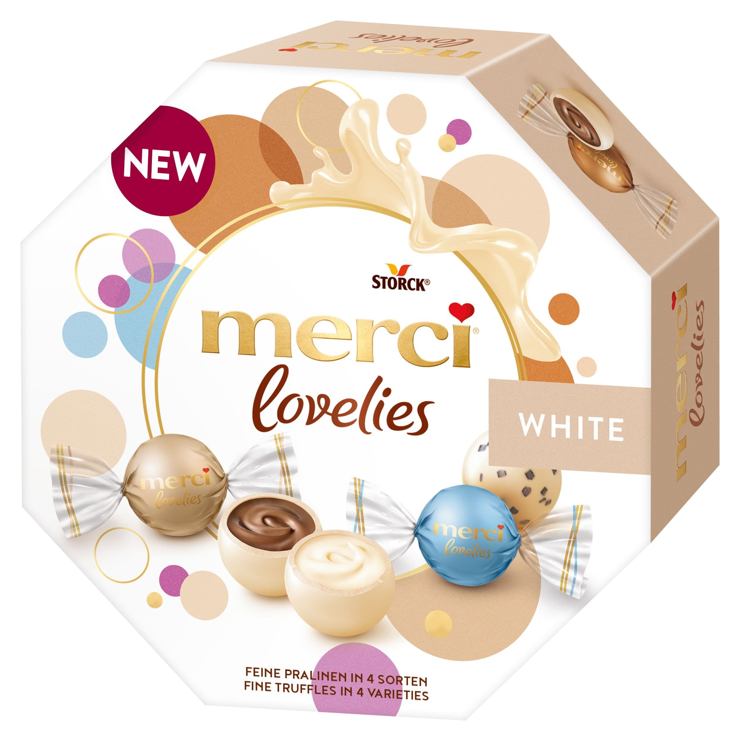 Merci Lovelies White 185g