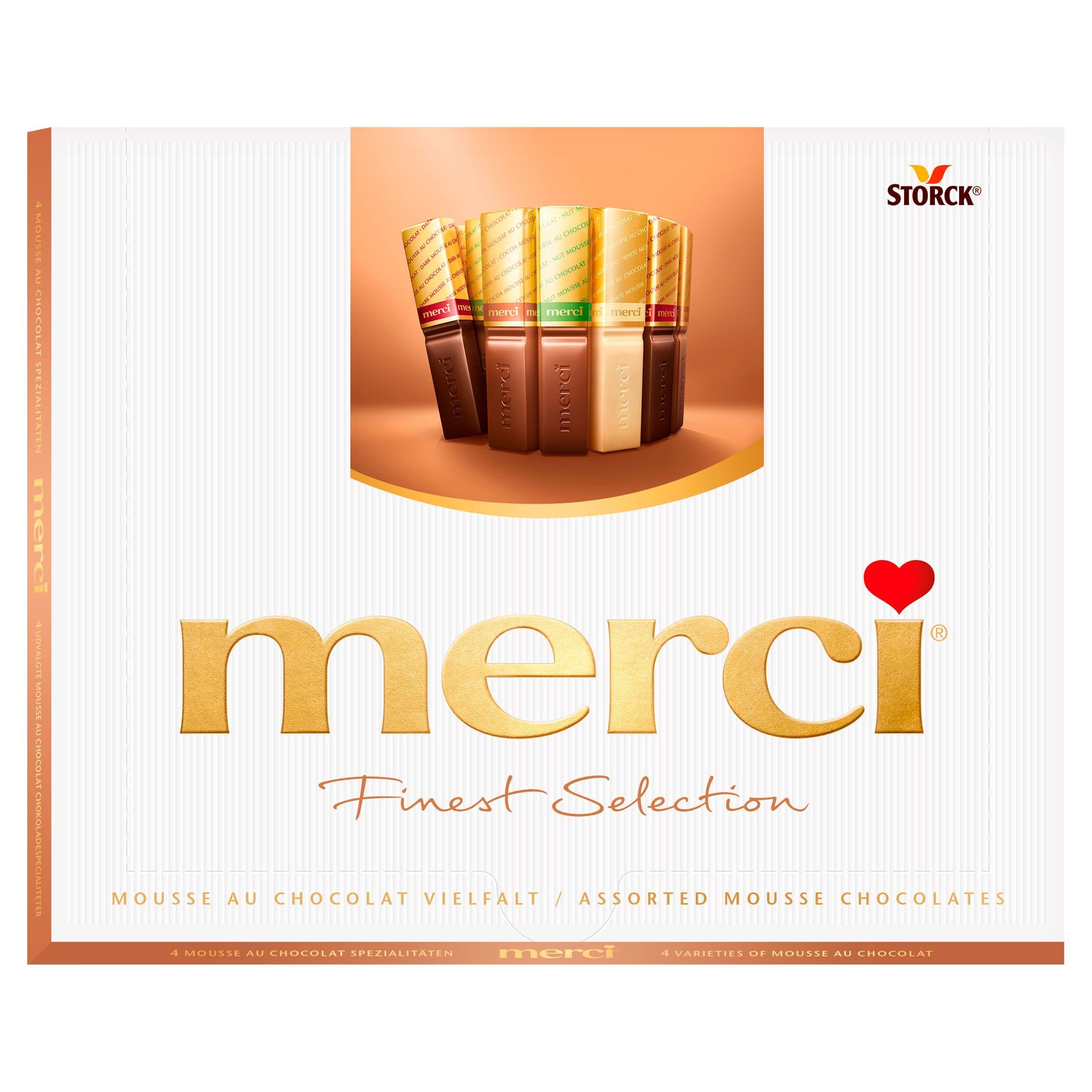 Storck merci Finest Selection Mousse au Chocolat 210g