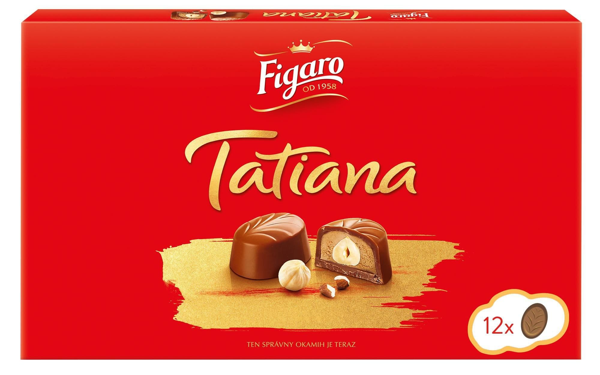 Figaro Tatiana bonboniéra mléčná 140g