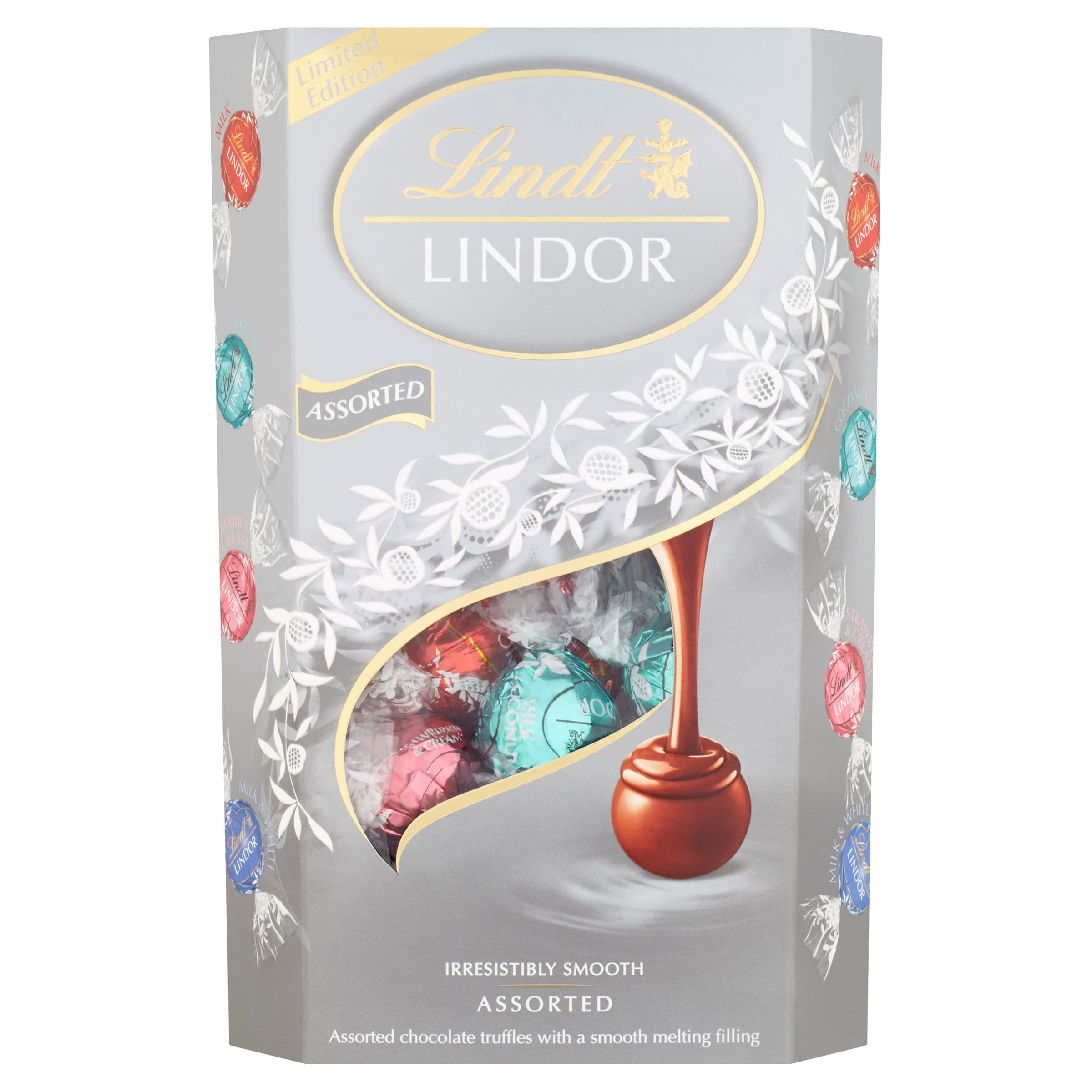 Lindt Lindor Cornet Silver Assorted mix 337 g