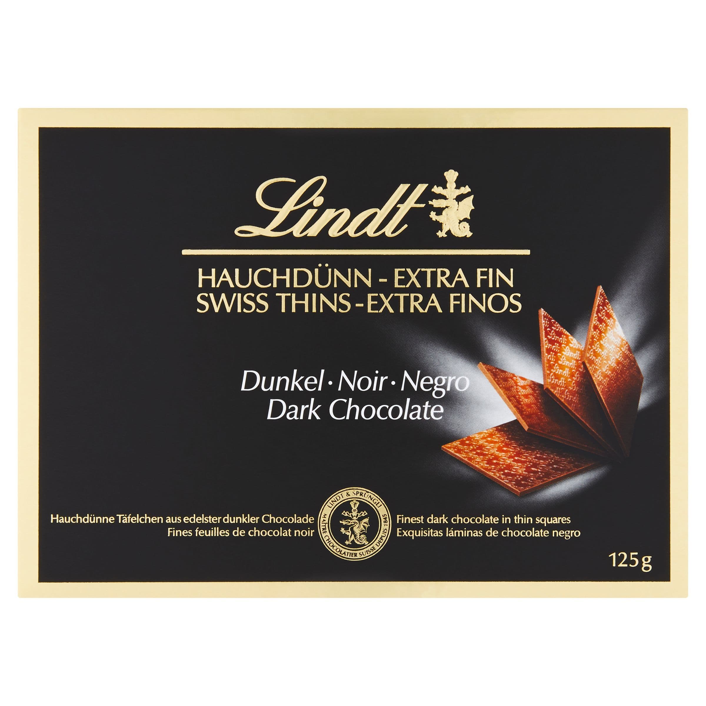 Lindt Thins dark 125 g