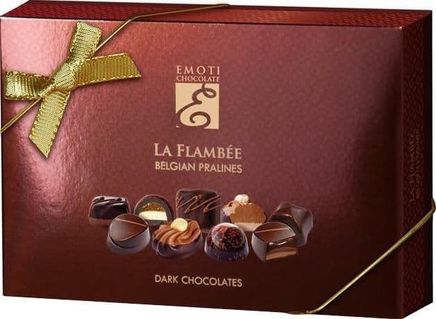 Emoti La Flambee Hořké pralinky 115 g