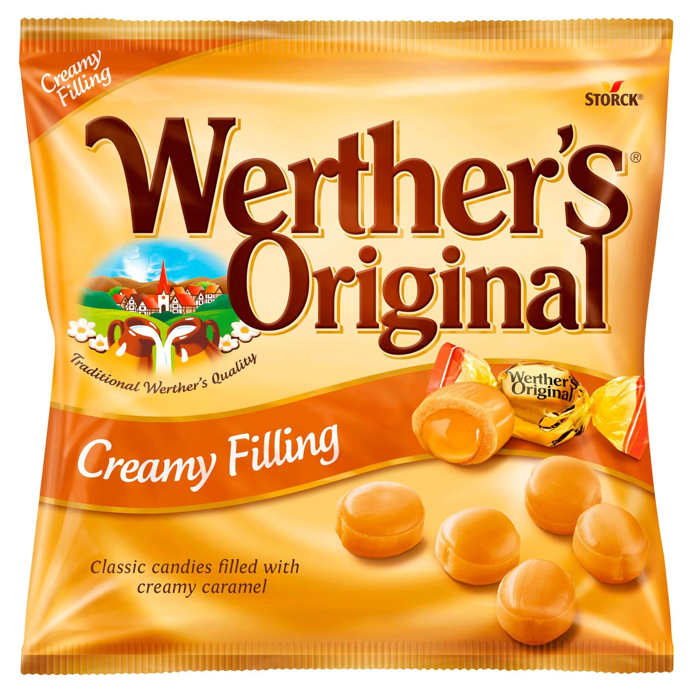 Storck Werther's Original Smetanové furé s karamelovo-krémovou náplní 80g