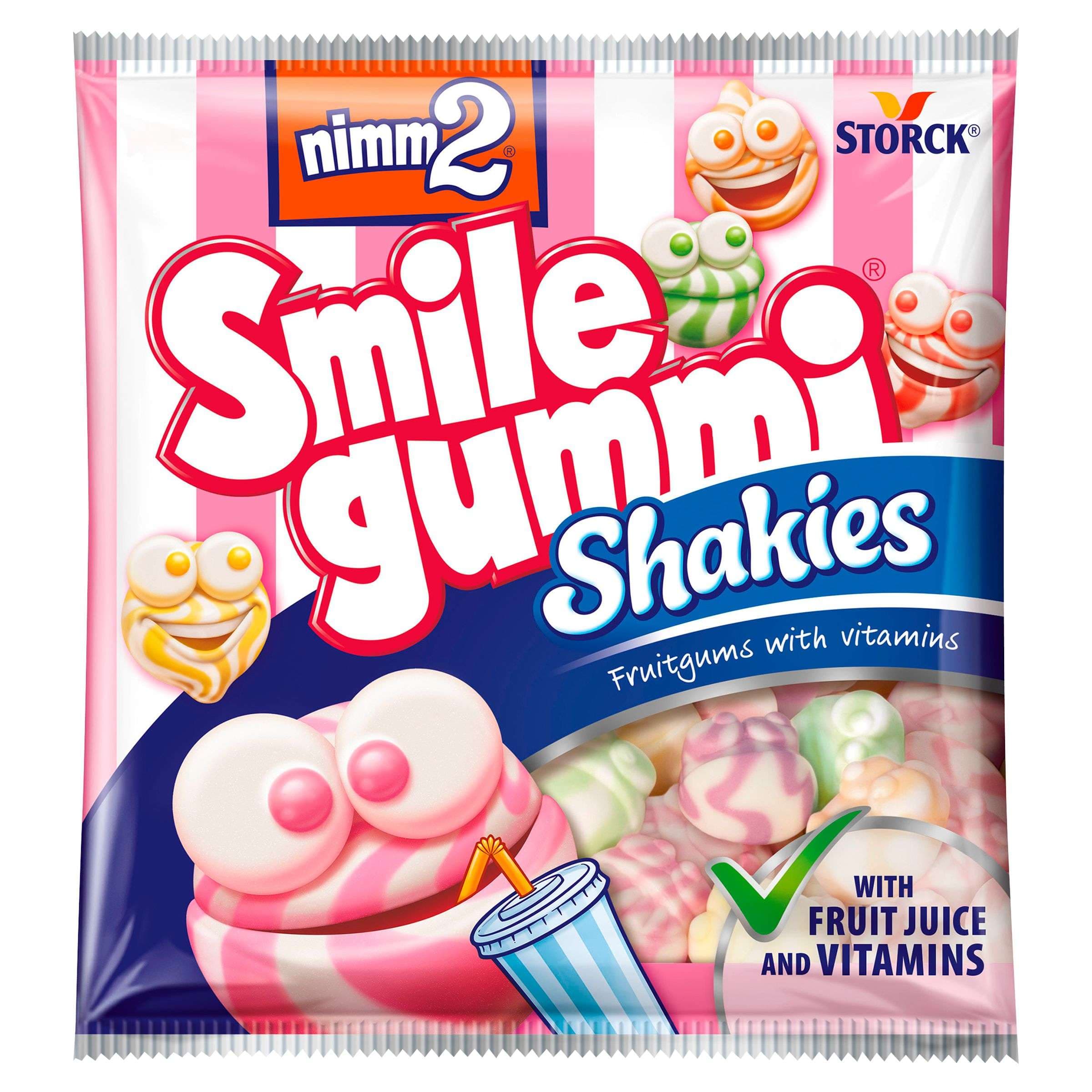 nimm2 Smilegummi Shakies 90g