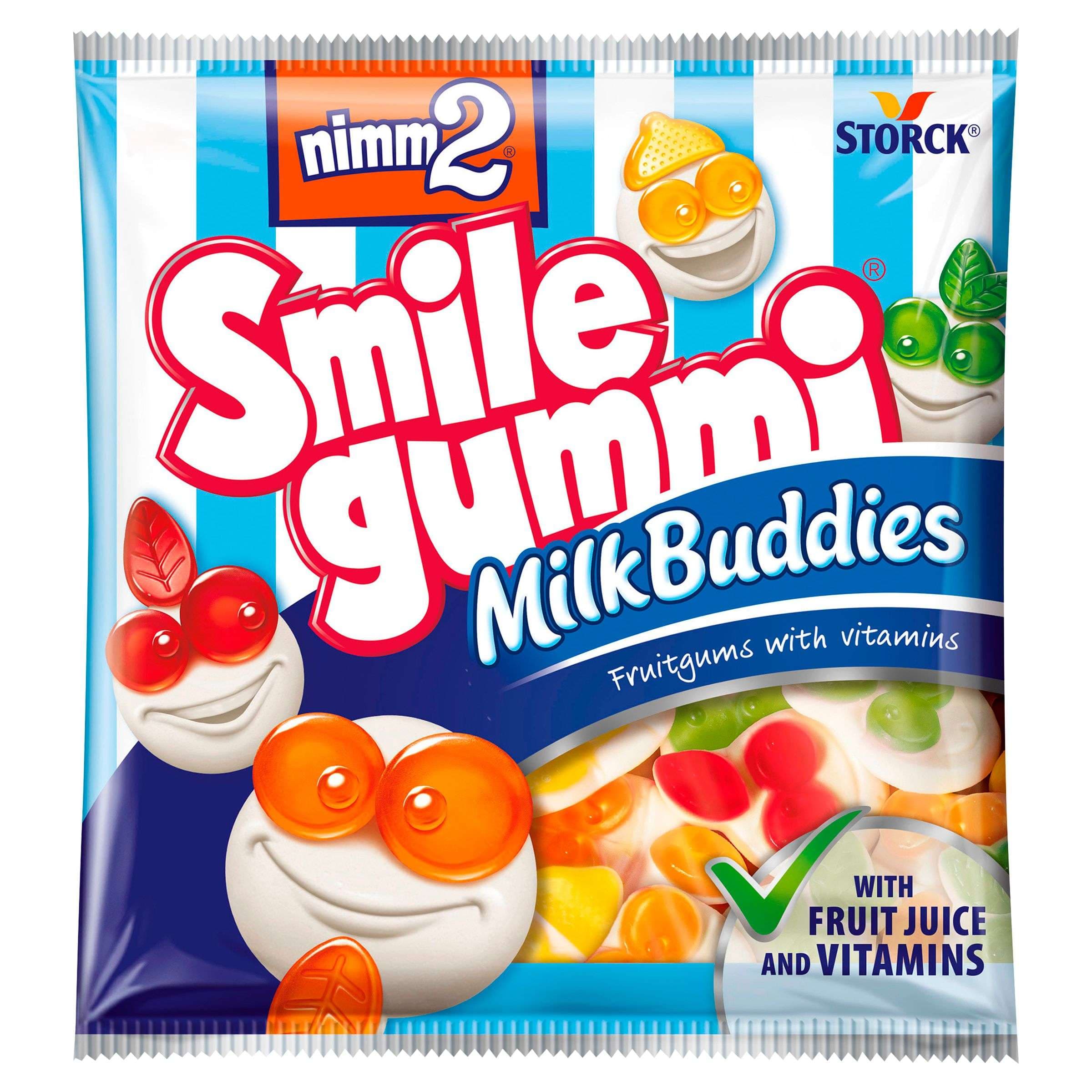 nimm2 Smilegummi Milk Buddies 90g