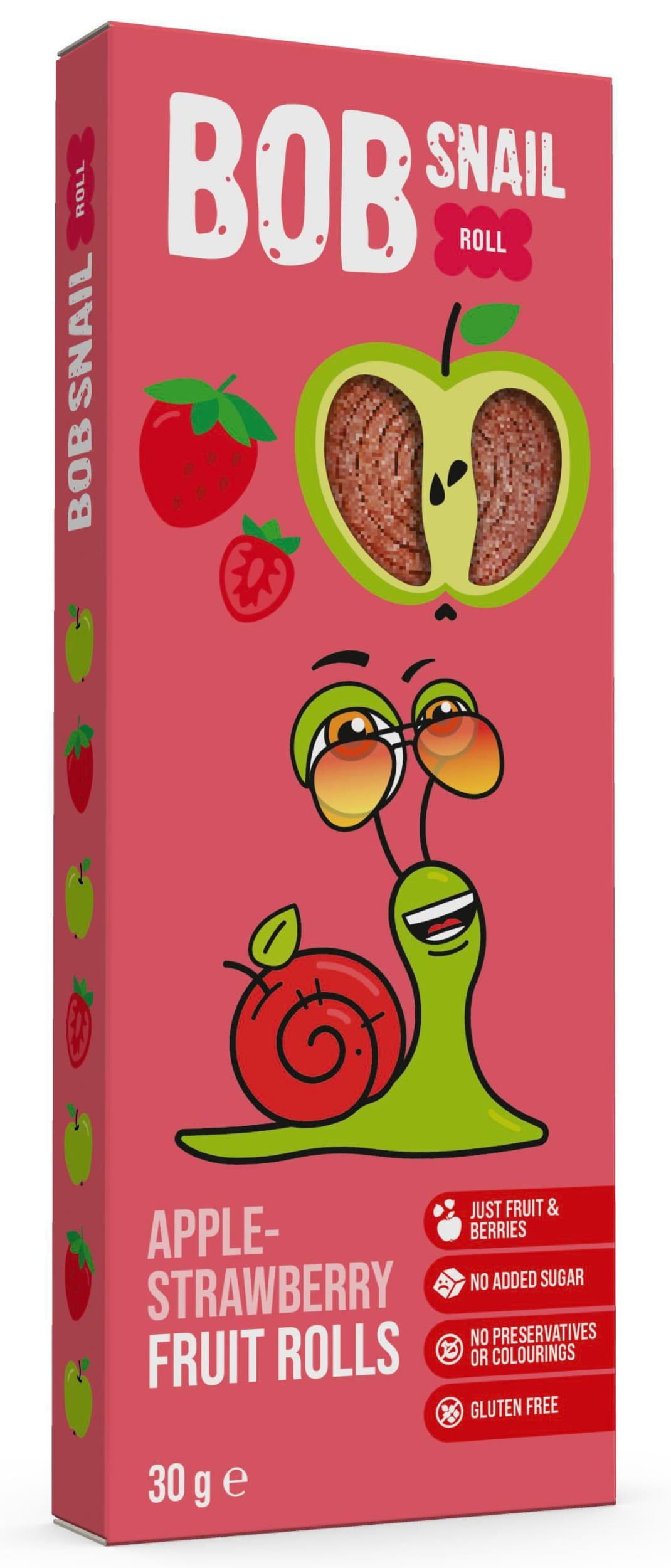 Šnek BOB jablko-jahoda 30g