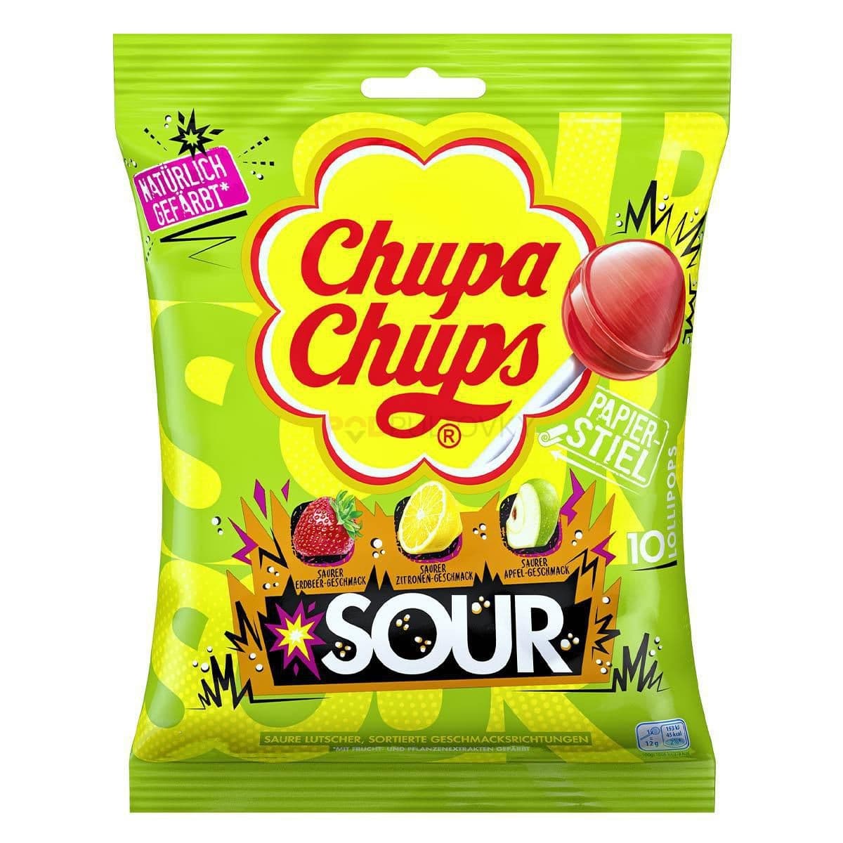 Chupa Chups Sour bag 120g