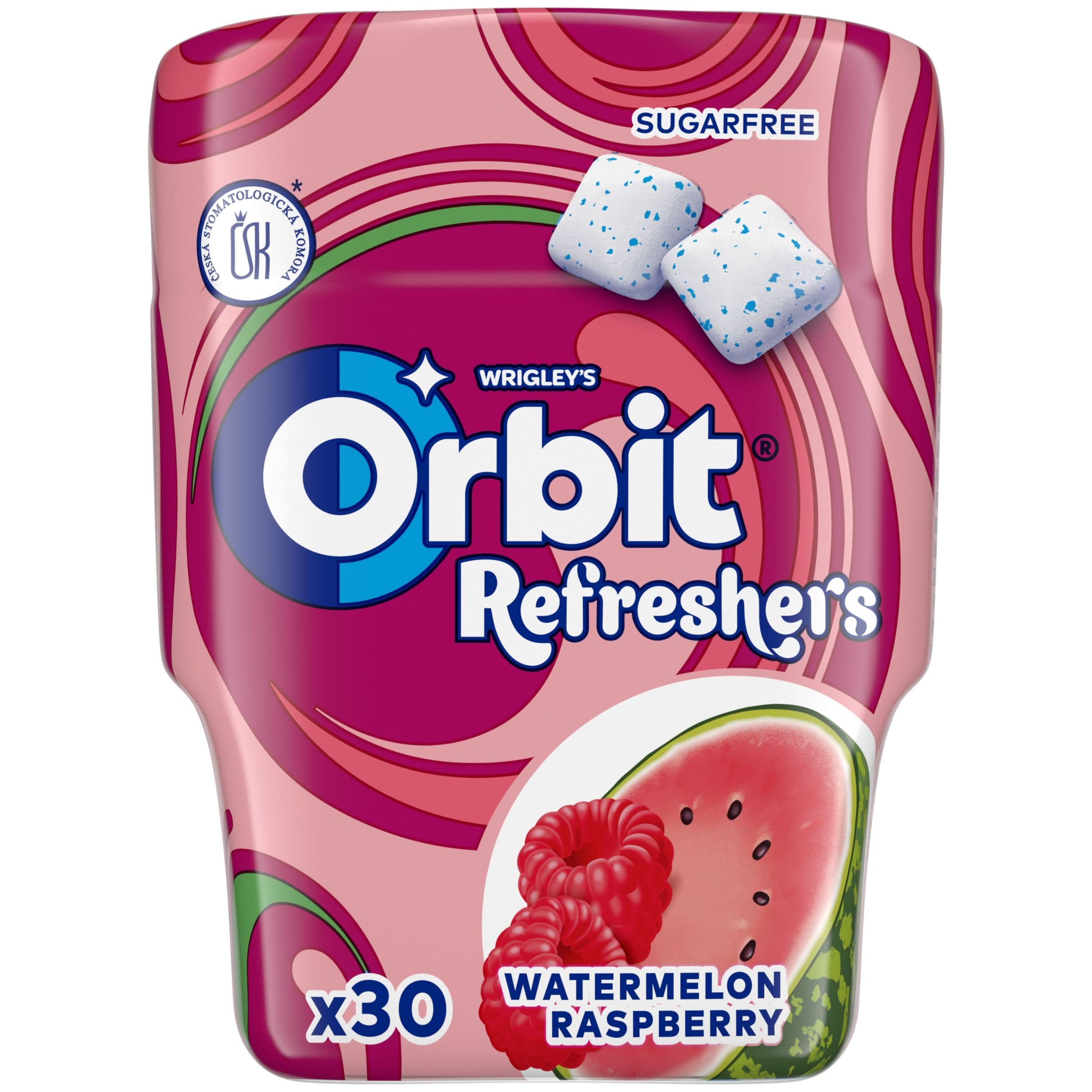 Orbit Refresher Meloun Malina dóza 67g