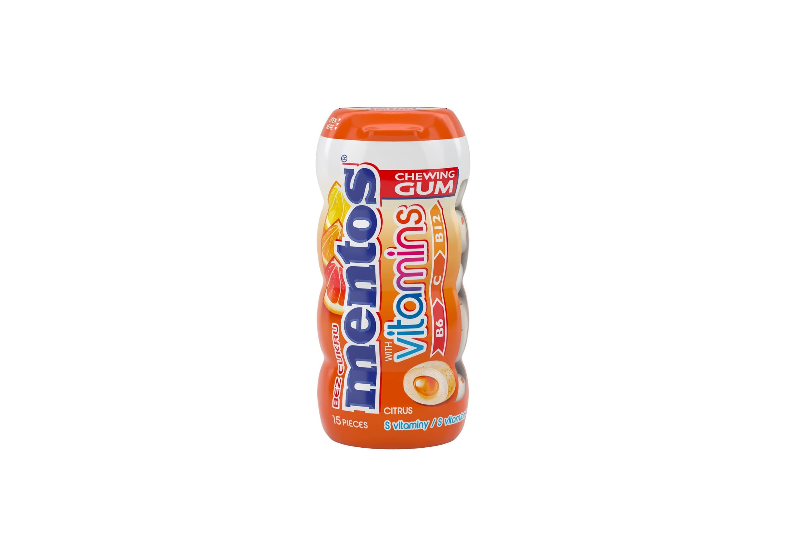 Mentos Žvýkačka Vitamins 26g