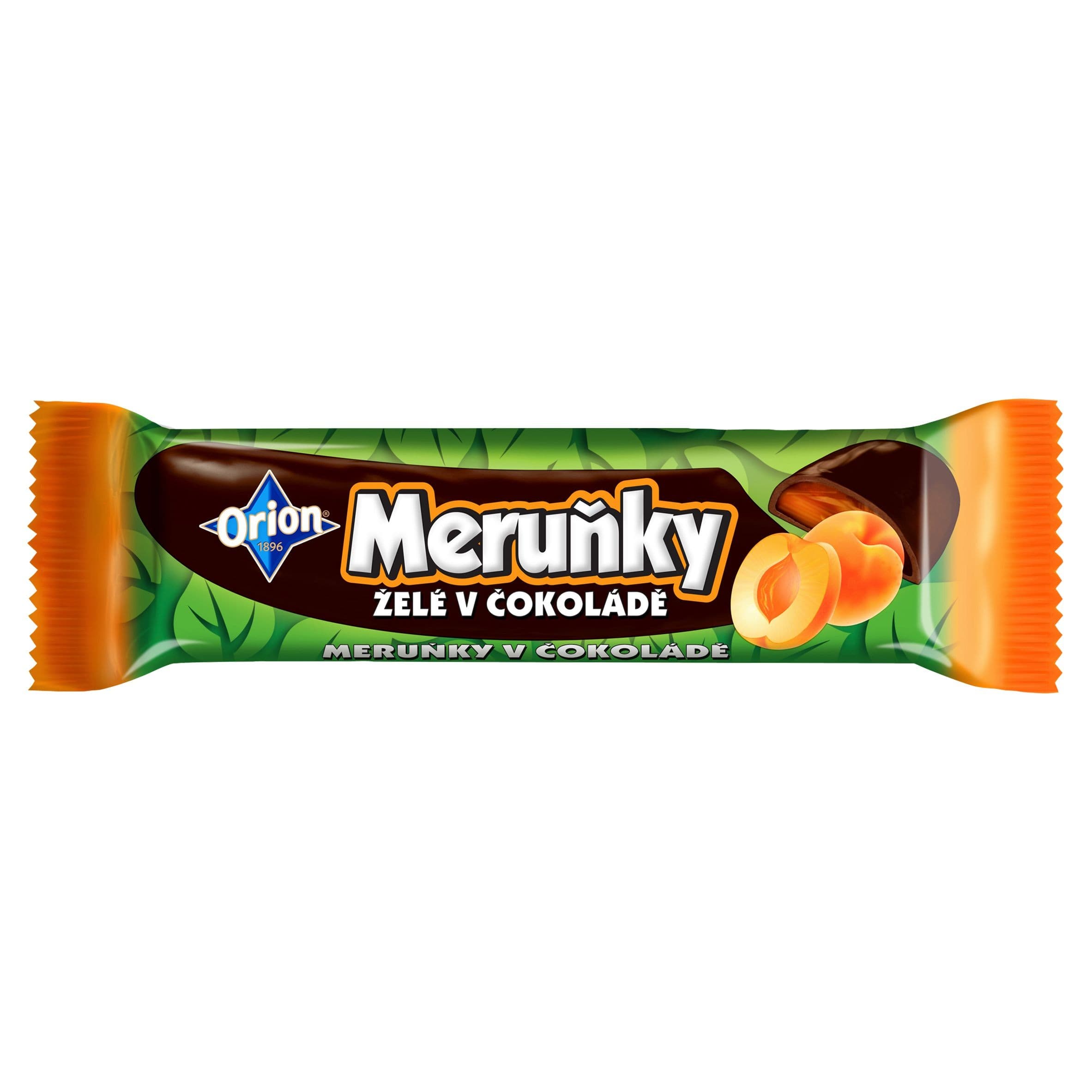 Orion Meruňky v čokoládě 45 g