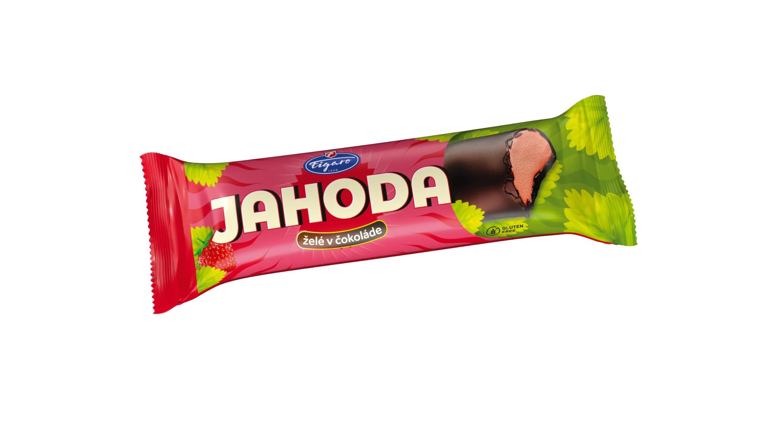 Figaro Jahoda Želé v čokoládě 40g