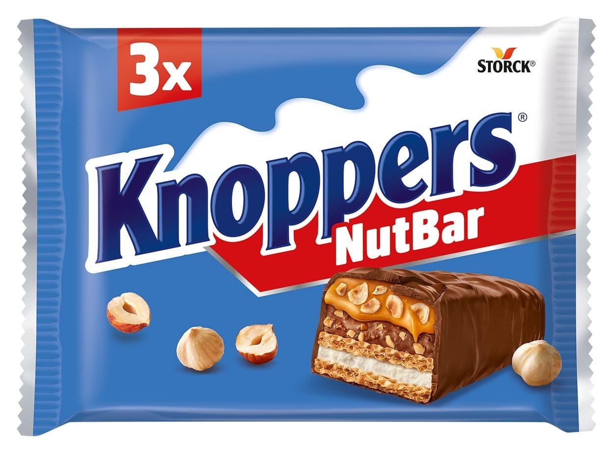 Knoppers NutBar 3x40g