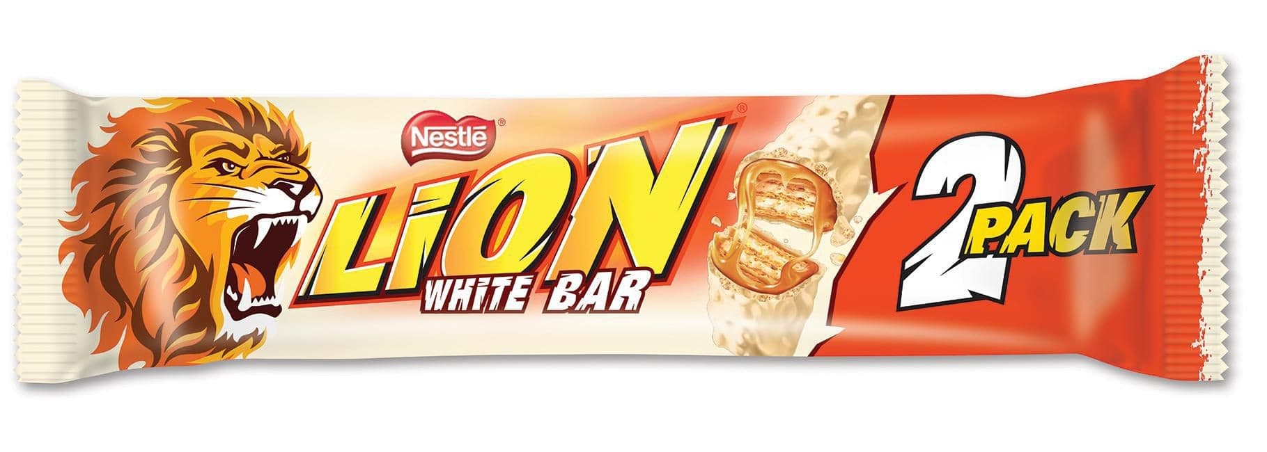 Nestlé Lion white čokoládová tyčinky 2x30g