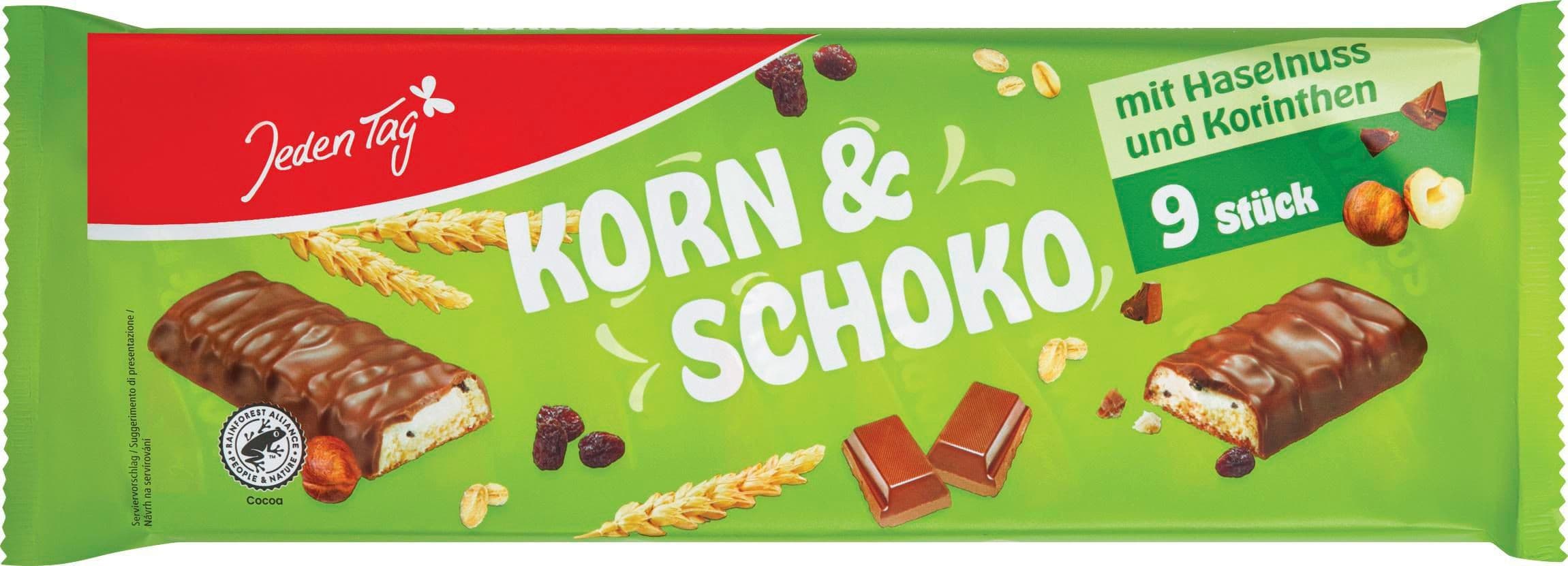 Jeden Tag Oříško-čokoládová tyčinka 166,5 g