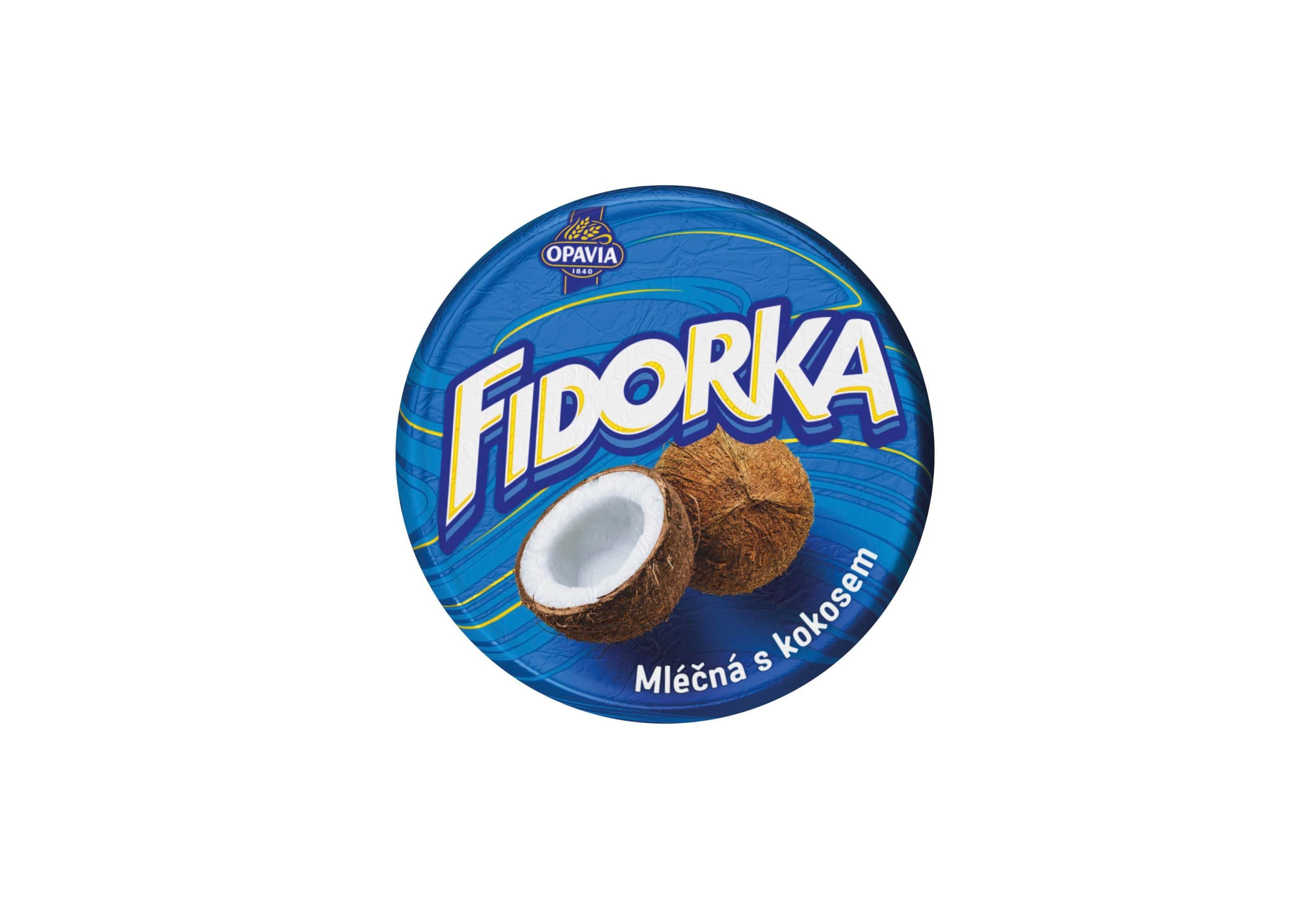Opavia Fidorka Mléčná s kokosem 30g