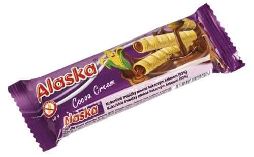 Alaska Kakao kukuřičné trubičky 18 g