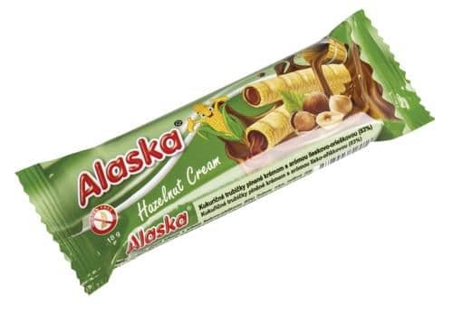 Alaska Lískový oříšek trubičky 18 g