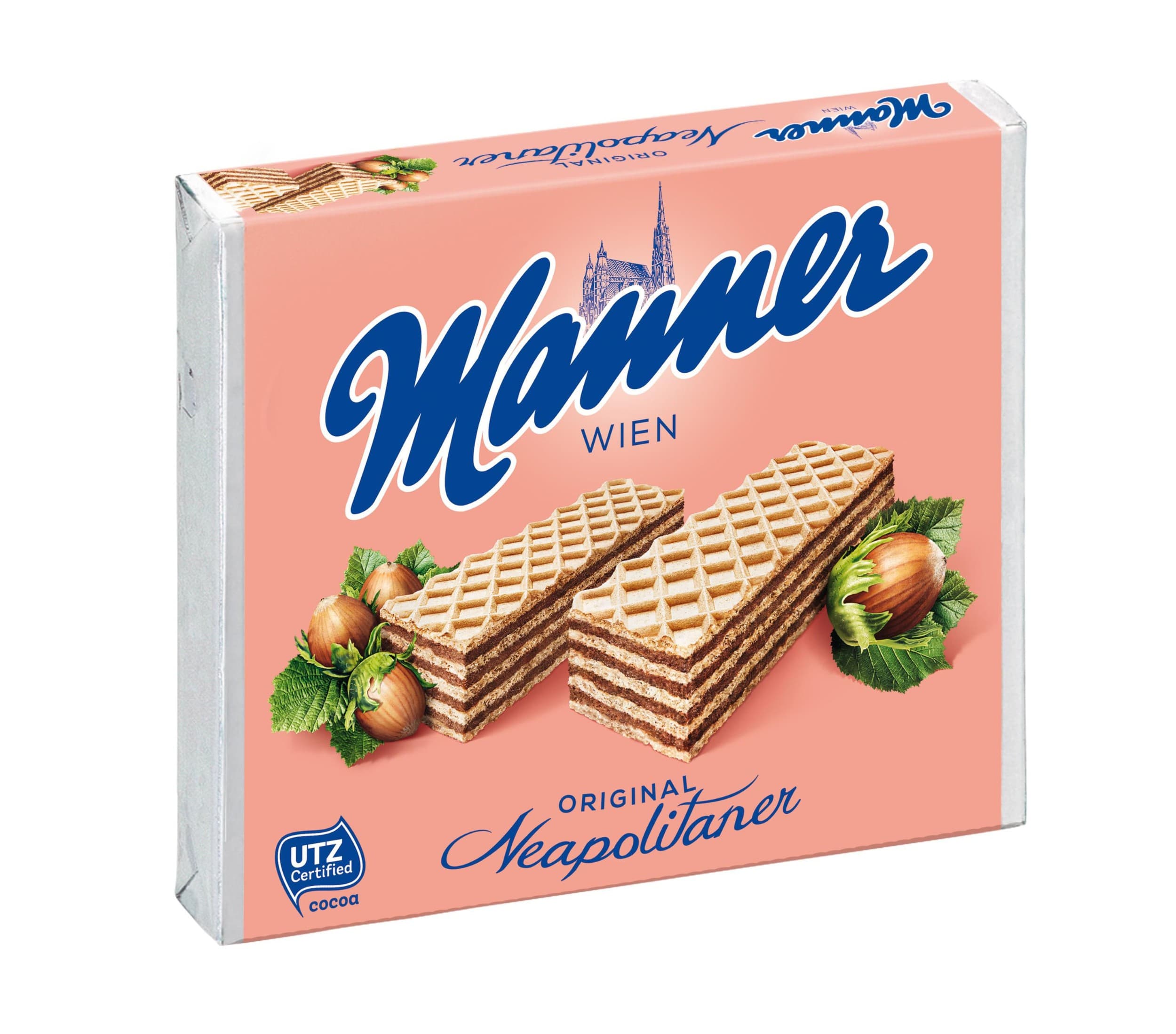 Manner Original Neapolitaner oplatky s oříškovou náplní 75 g