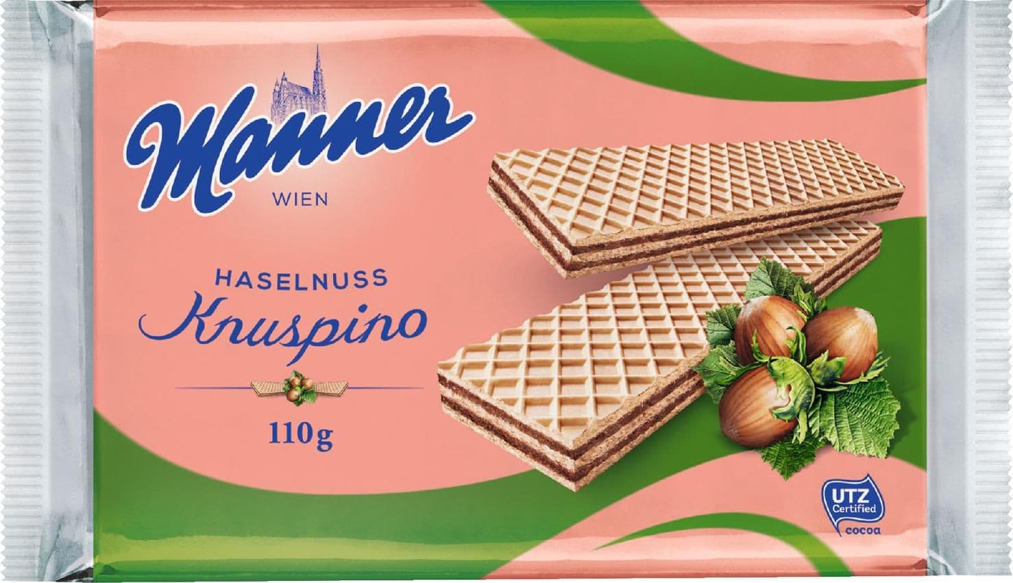 Manner Knuspino Lískový oříšek 110 g