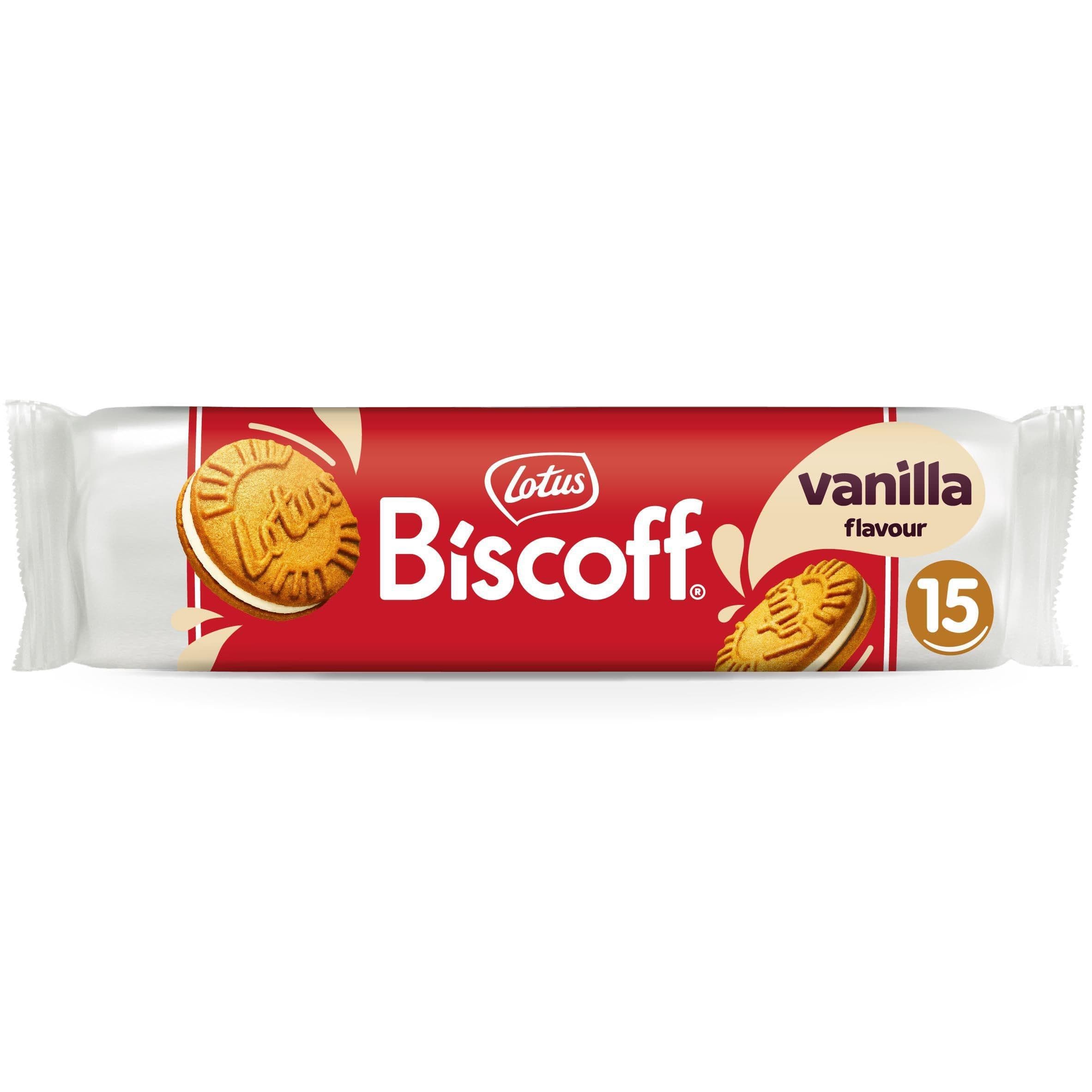 Lotus Biscoff sušenky plněné vanilkovým krémem 150g