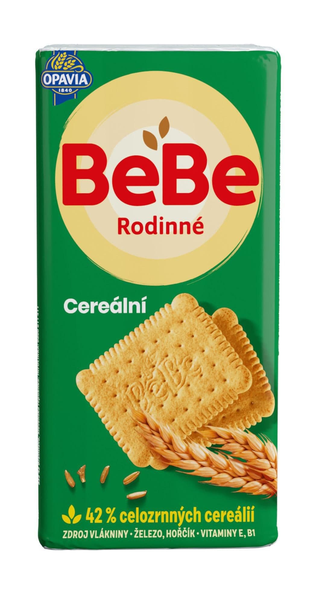 Opavia BeBe Rodinné cereální sušenky 130g