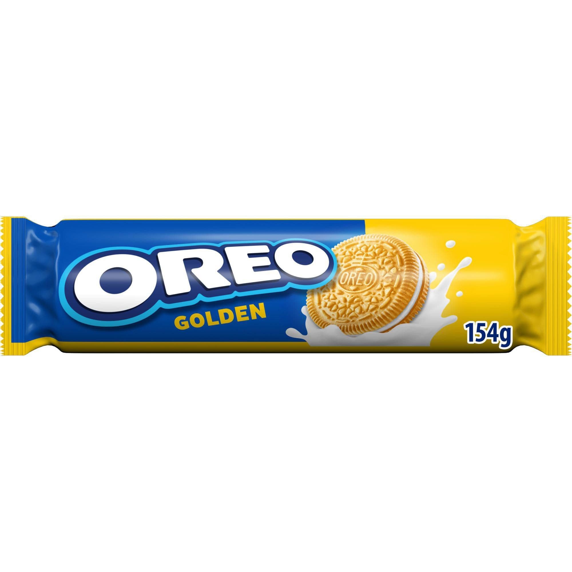 Oreo Golden sušenky s náplní s vanilkovou příchutí 154g