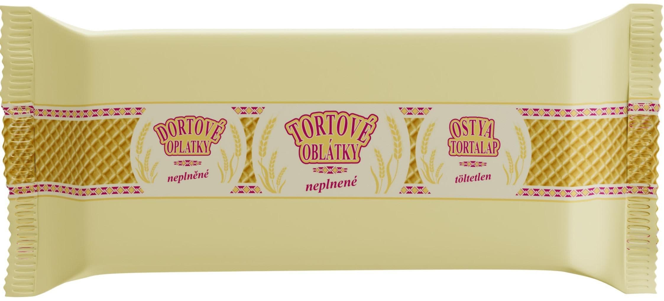 Dortové oplatky neplněné 200g