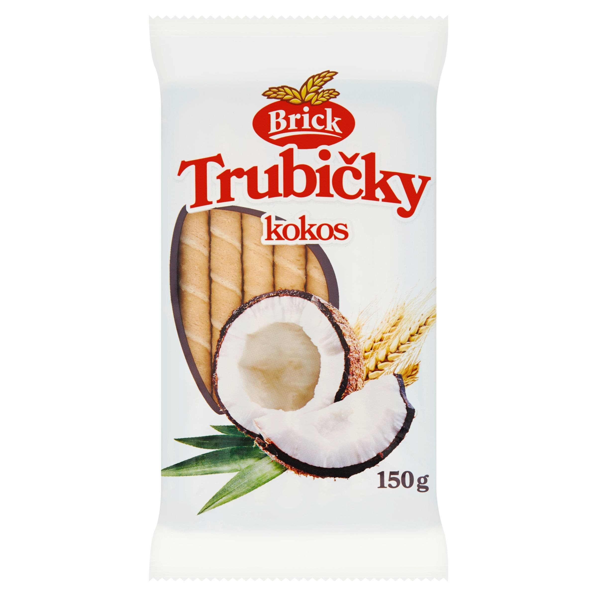 Brick Trubičky kokos 150 g