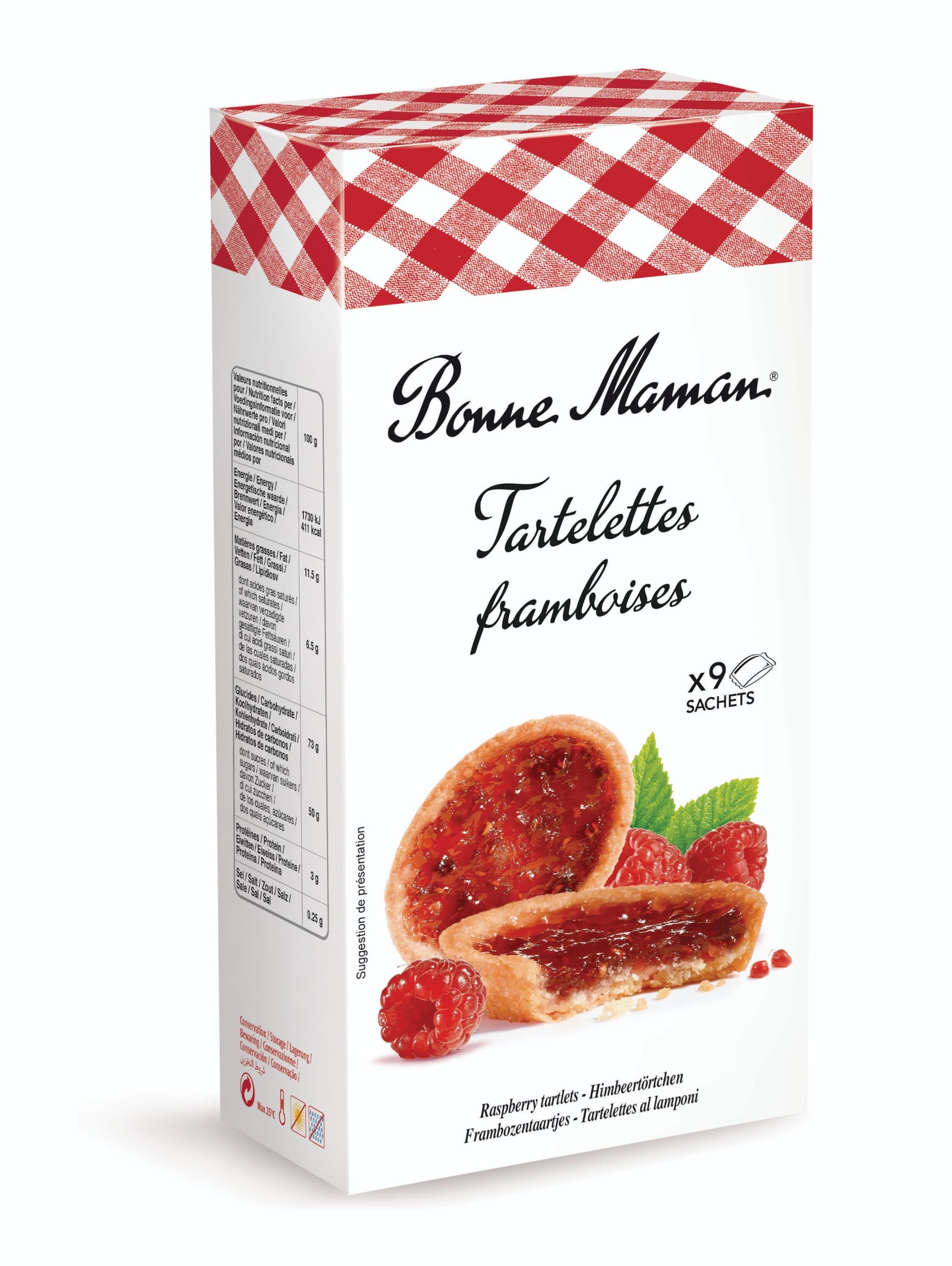 Bonne Maman Tarteletky čokoláda-karamel 135g