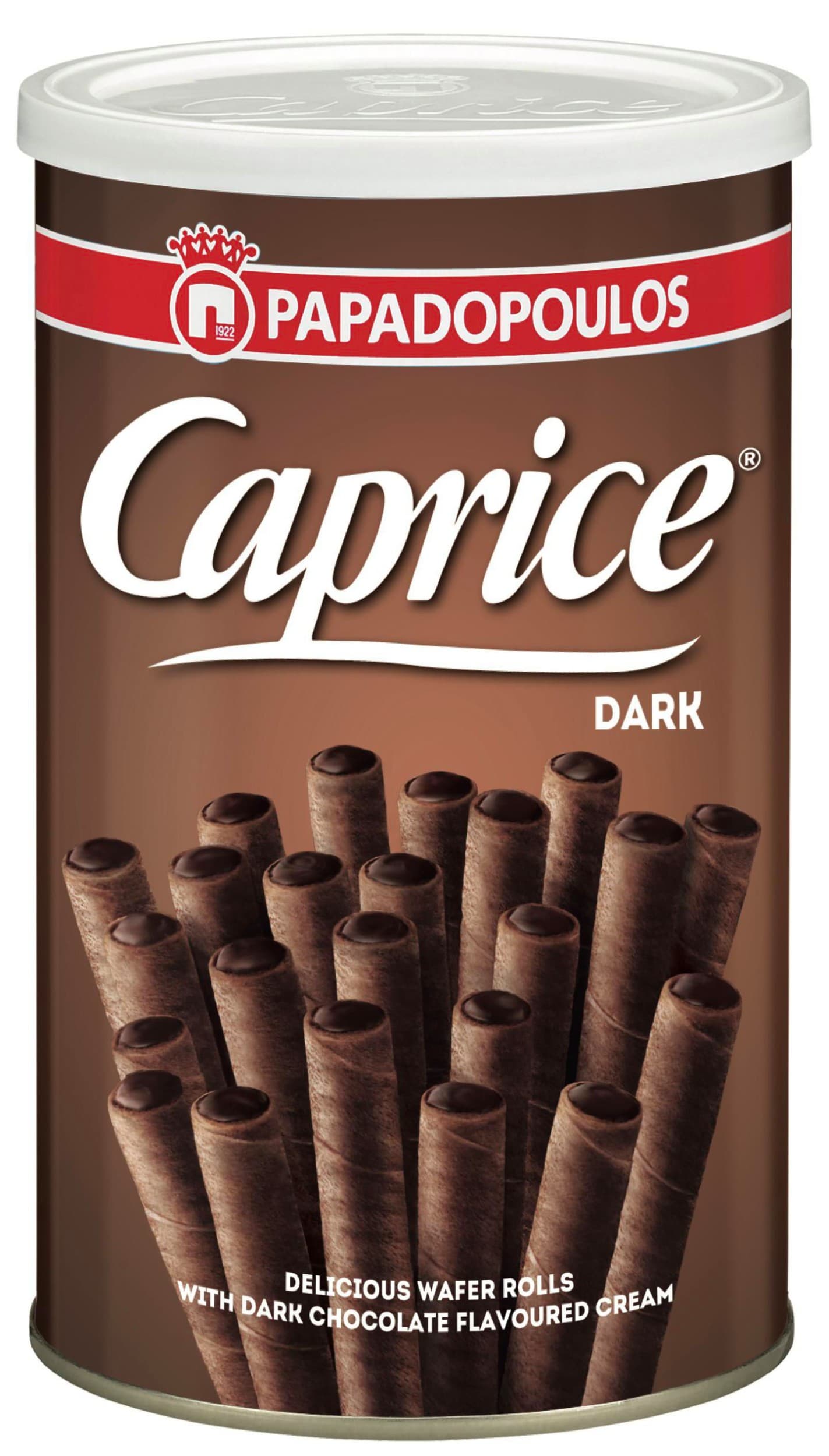 Caprice Dark oplatkové trubičky 115g