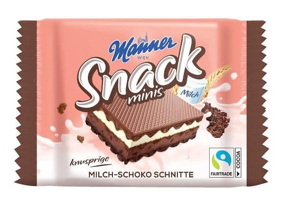 Manner Mléčné ořískové oplatky 25 g