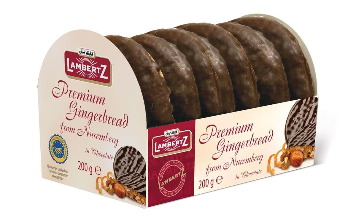 Lambertz Perník s oplatkou a čokoládou 200g