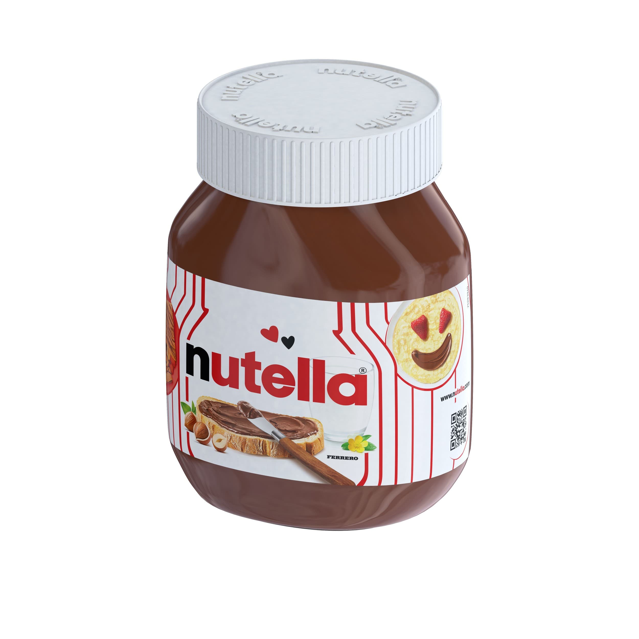 Ferrero Nutella Pomazánka lískooříšková s kakaem 1 kg