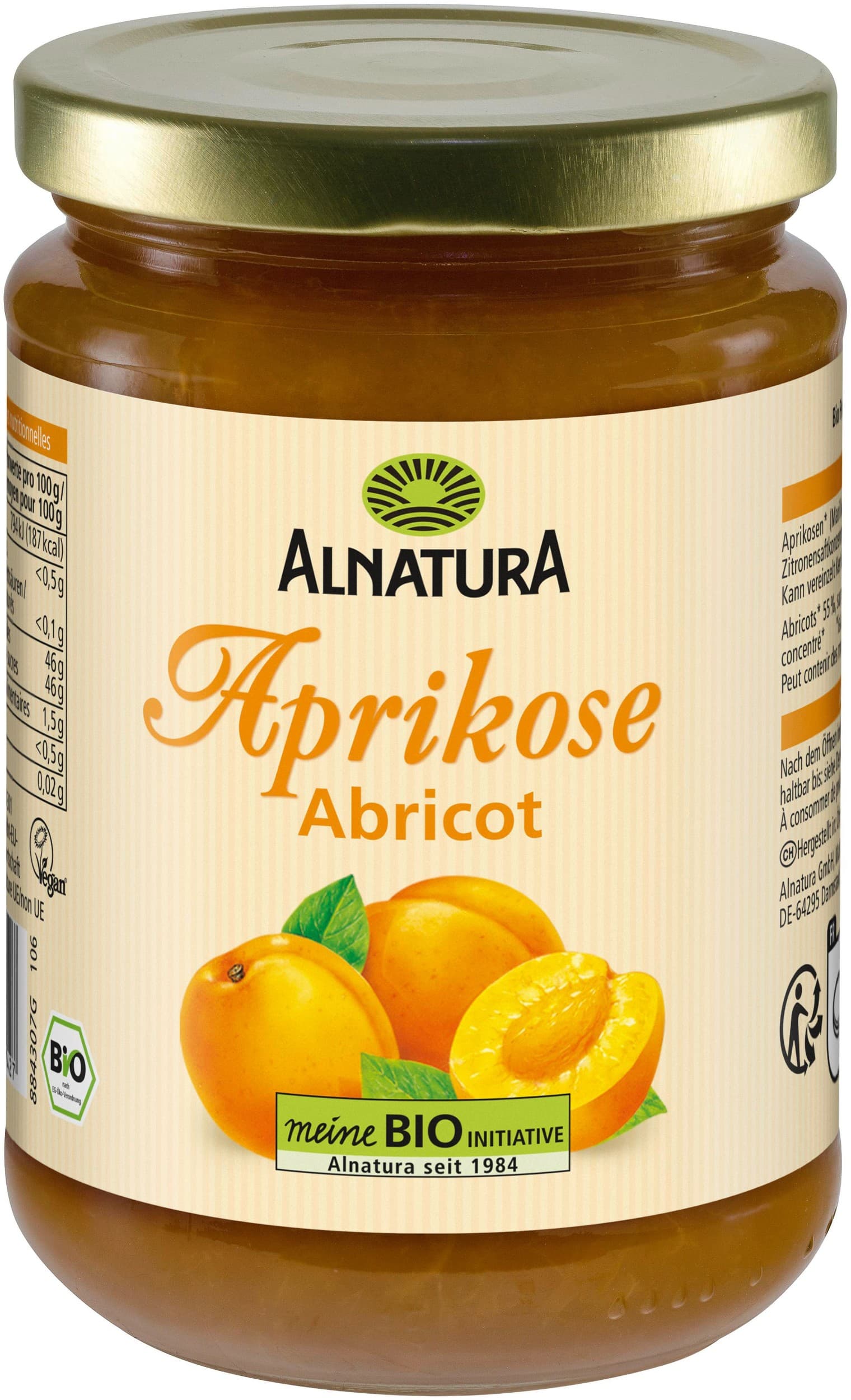 Alnatura Bio pomazánka meruňková 420g