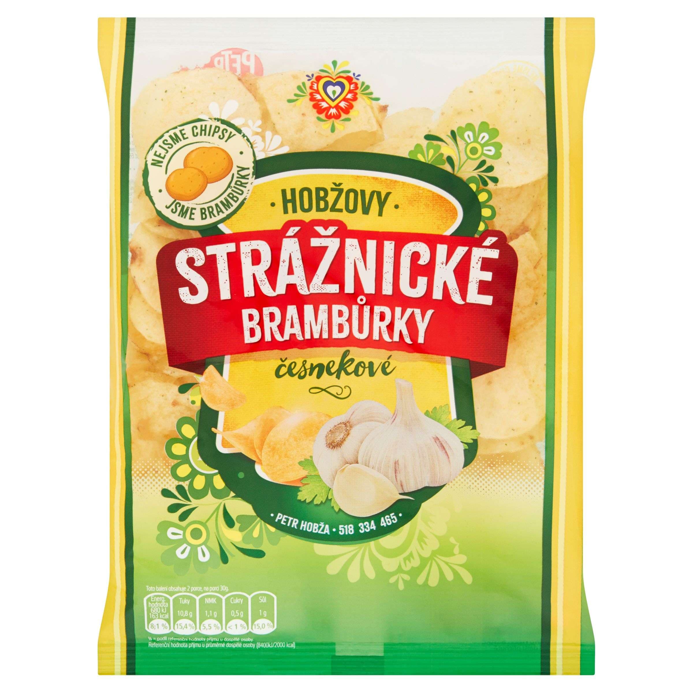 Strážnické Brambůrky Česnekové 60 g