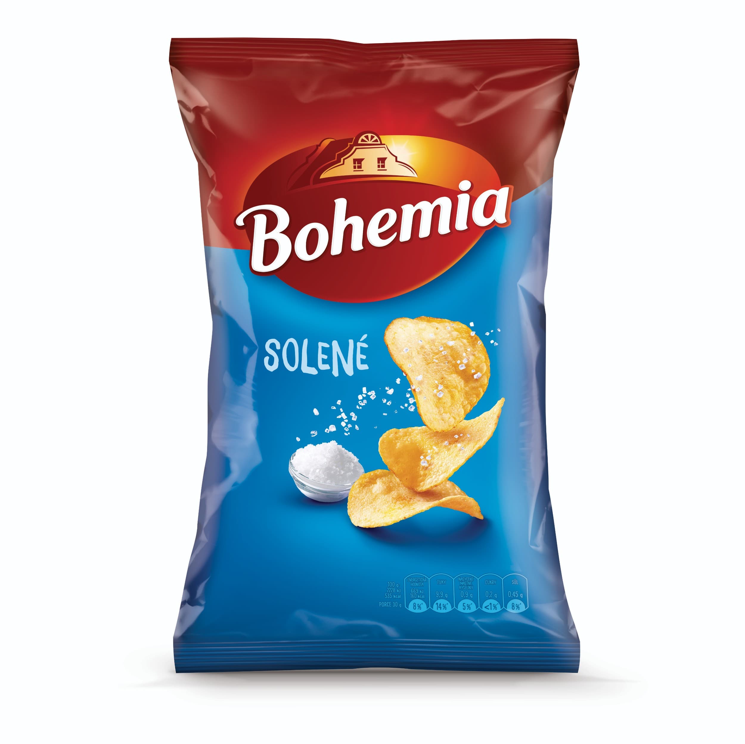 Bohemia Chips solené 130g