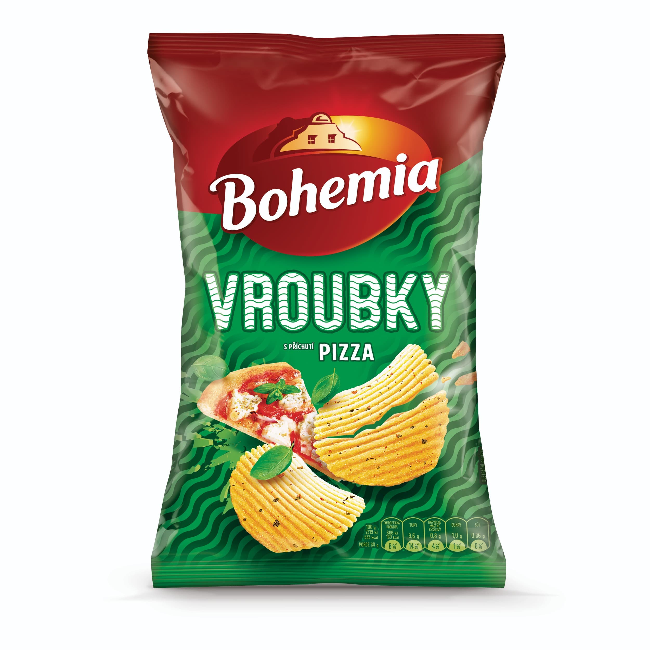 Bohemia Vroubky pizza 120g