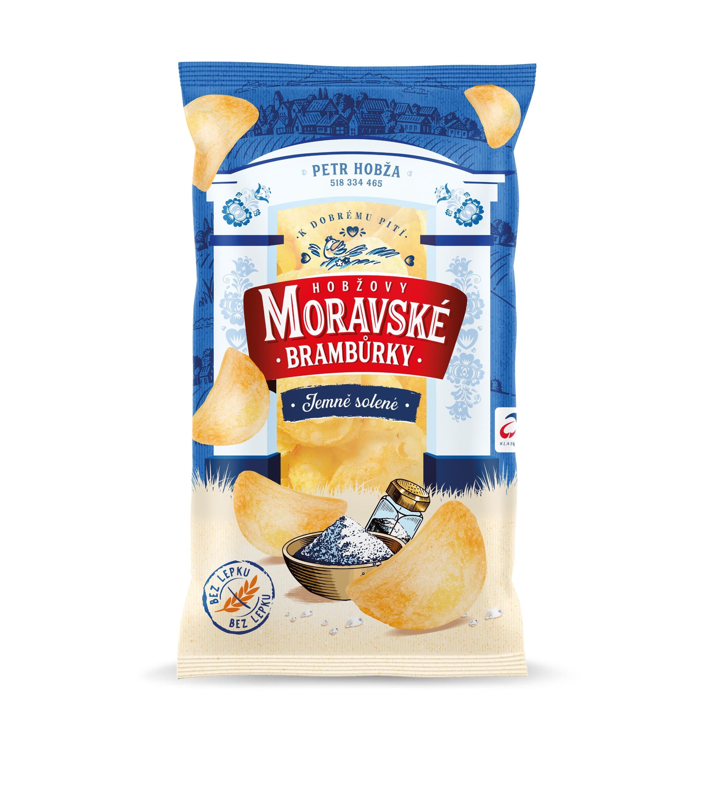 Moravské Brambůrky Jemně solené 175 g