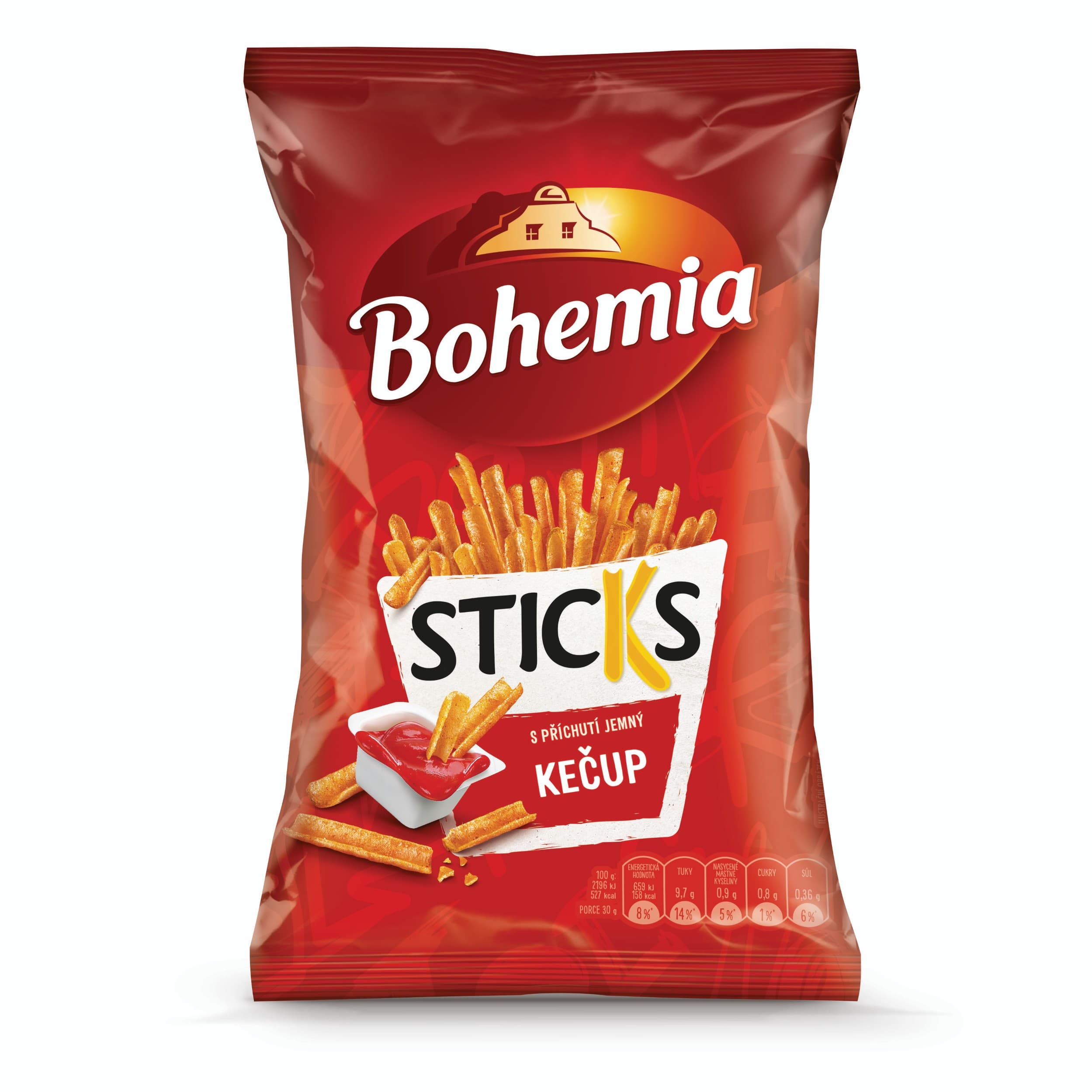 Bohemia Sticks jemný kečup 120g