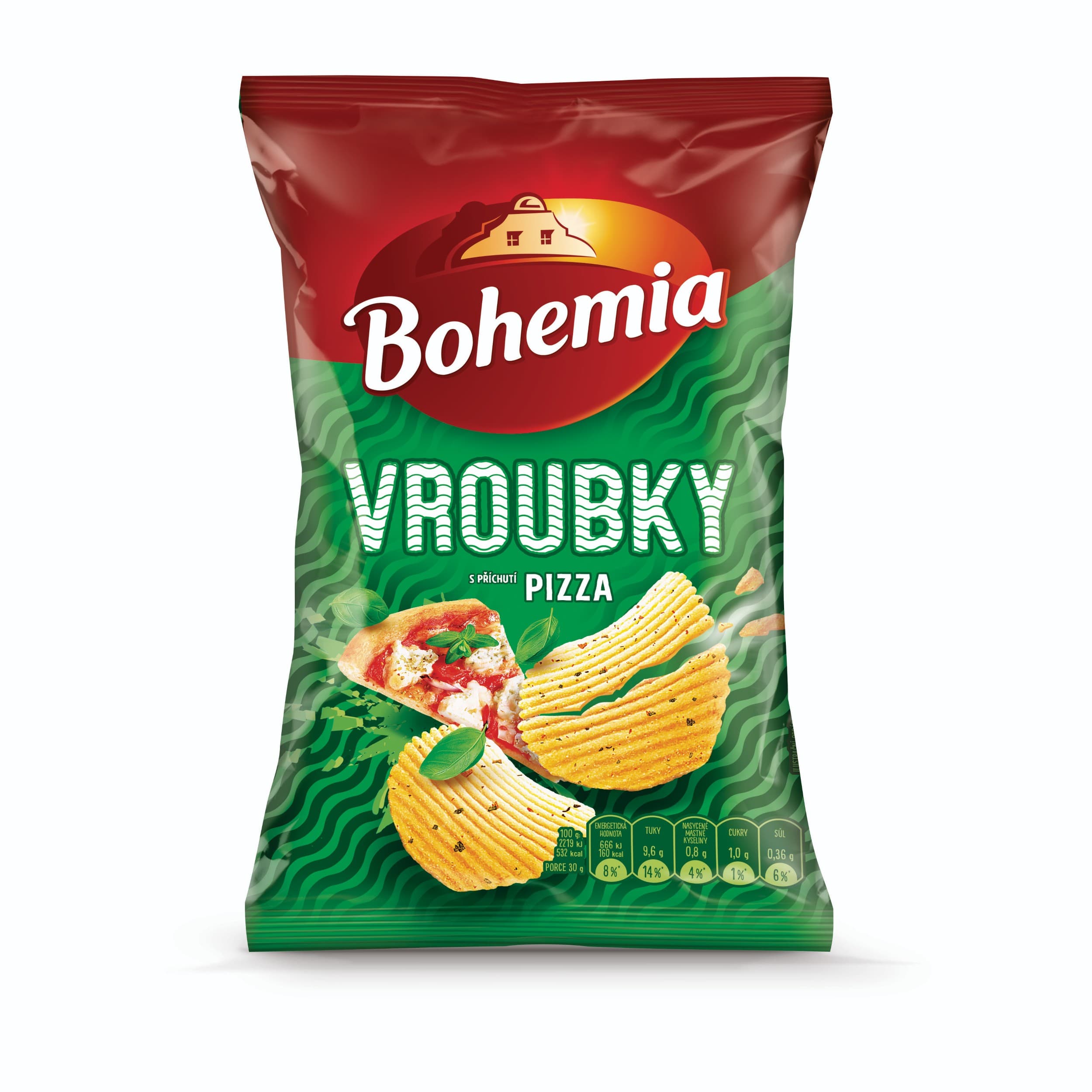 Bohemia Vroubky pizza 55g