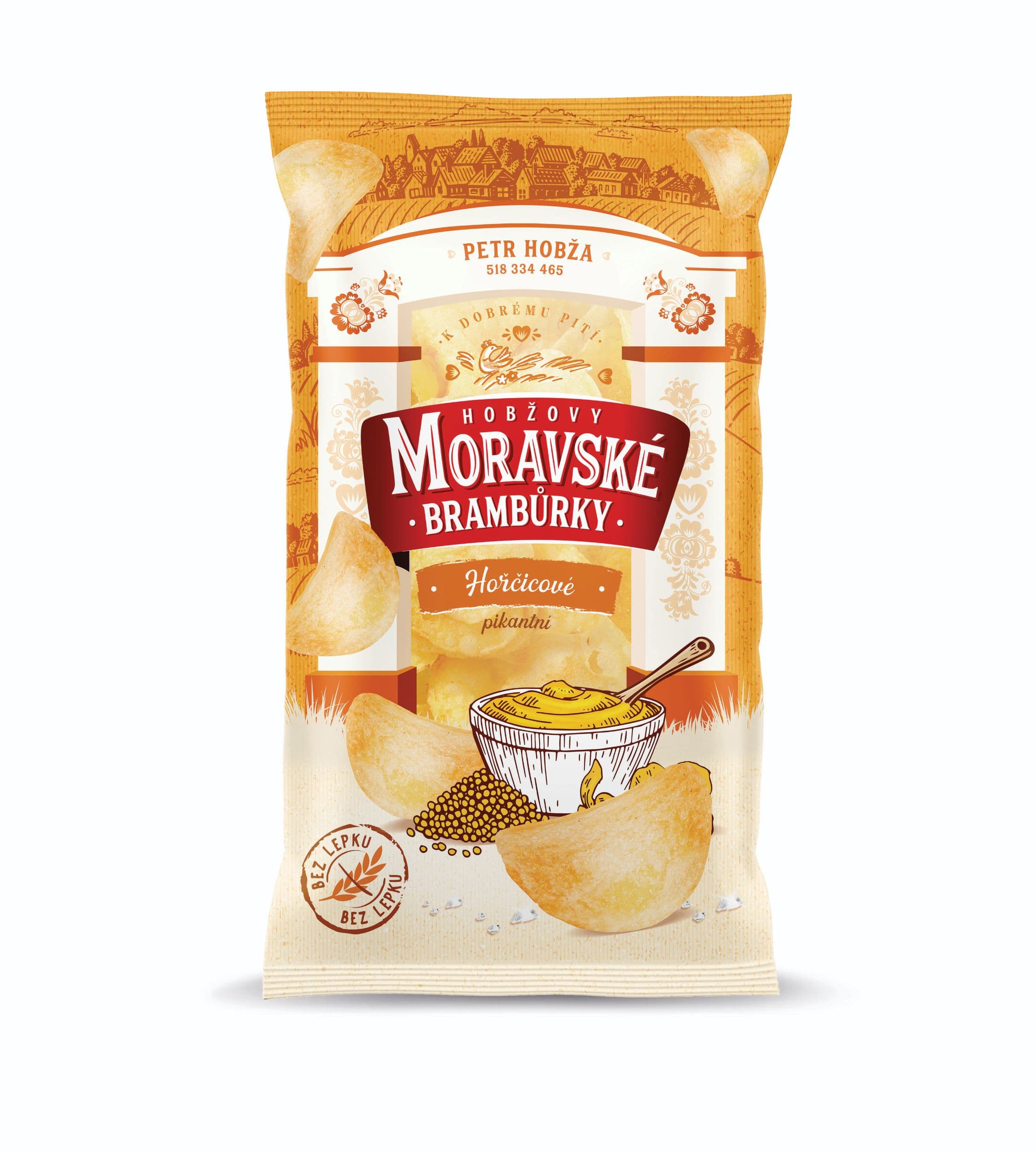 Moravské Brambůrky hořčicové 175 g