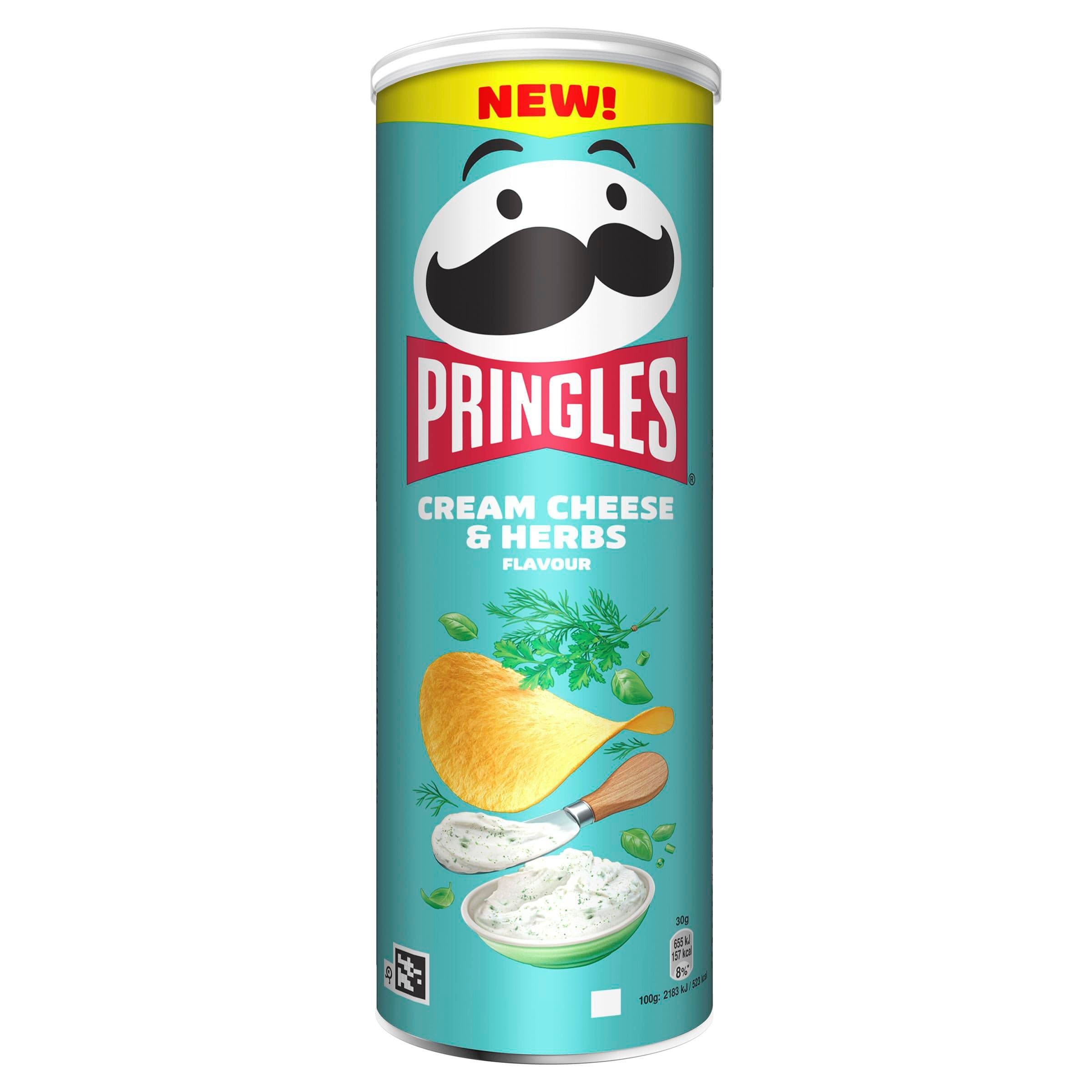 Pringles Cream Cheese & Herbs 165g