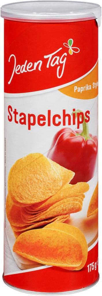 Jeden Tag Bramborový snack paprika tuba 175g