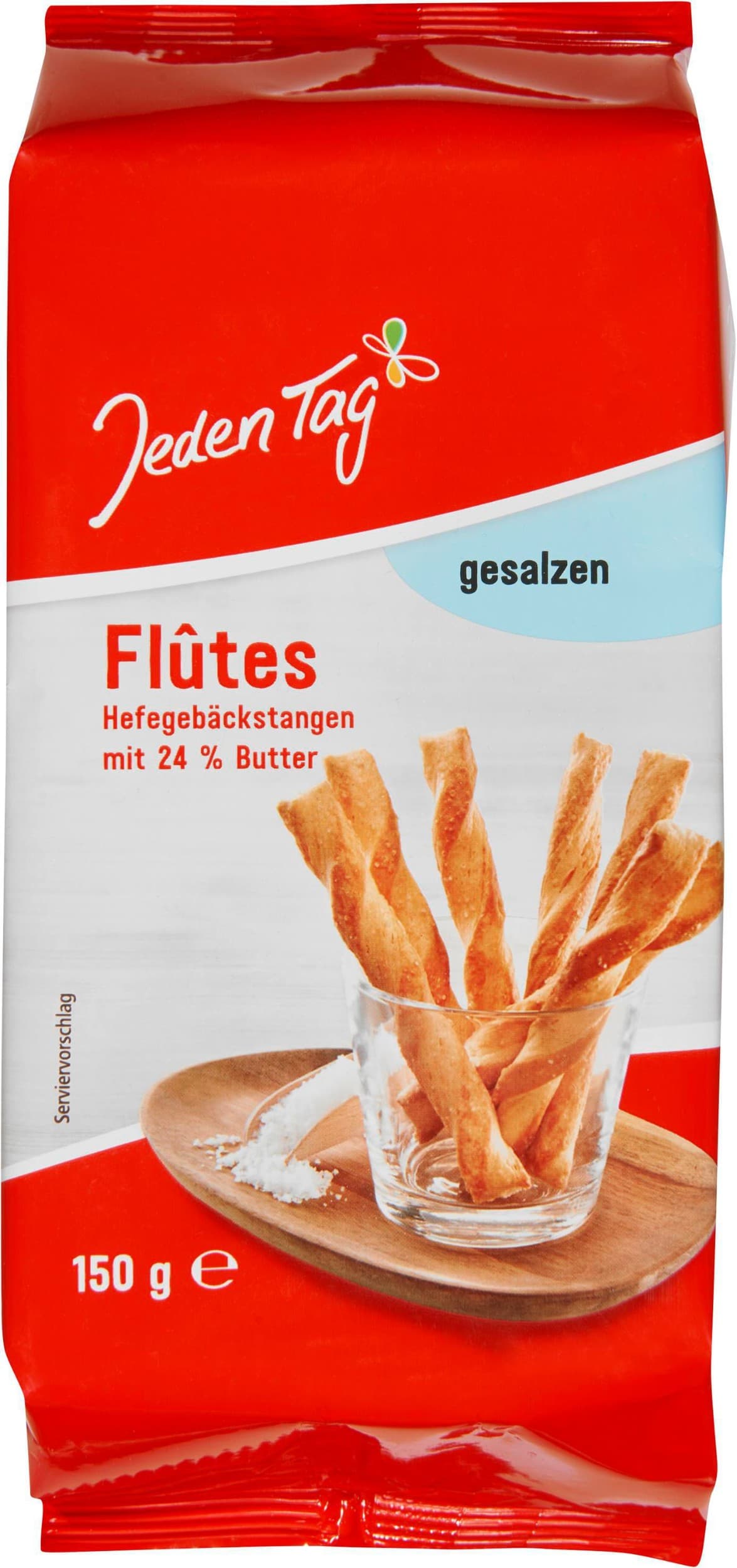 Jeden Tag Tyčinky slané 150g