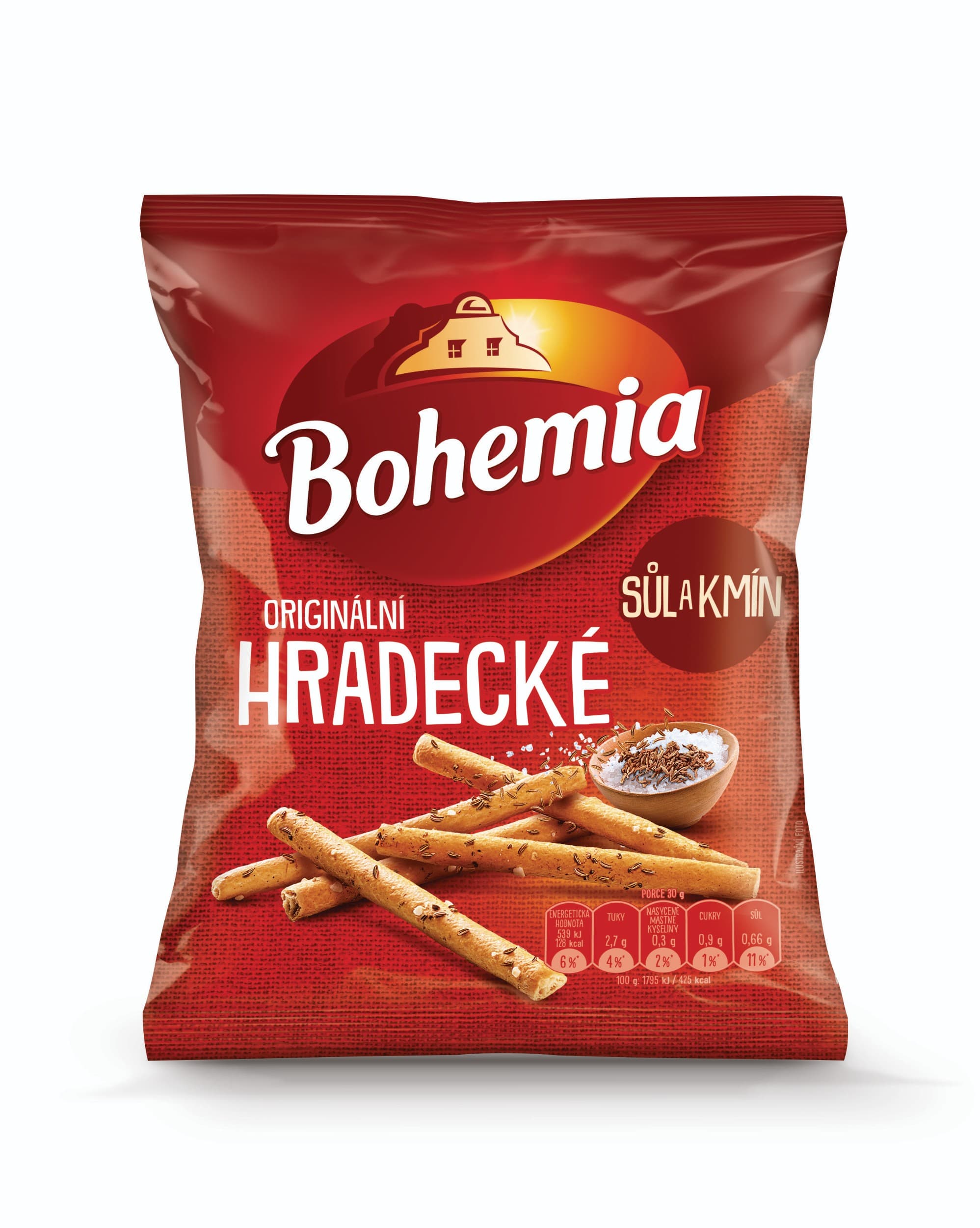 Bohemia Hradecké tyčinky kmínové 90 g