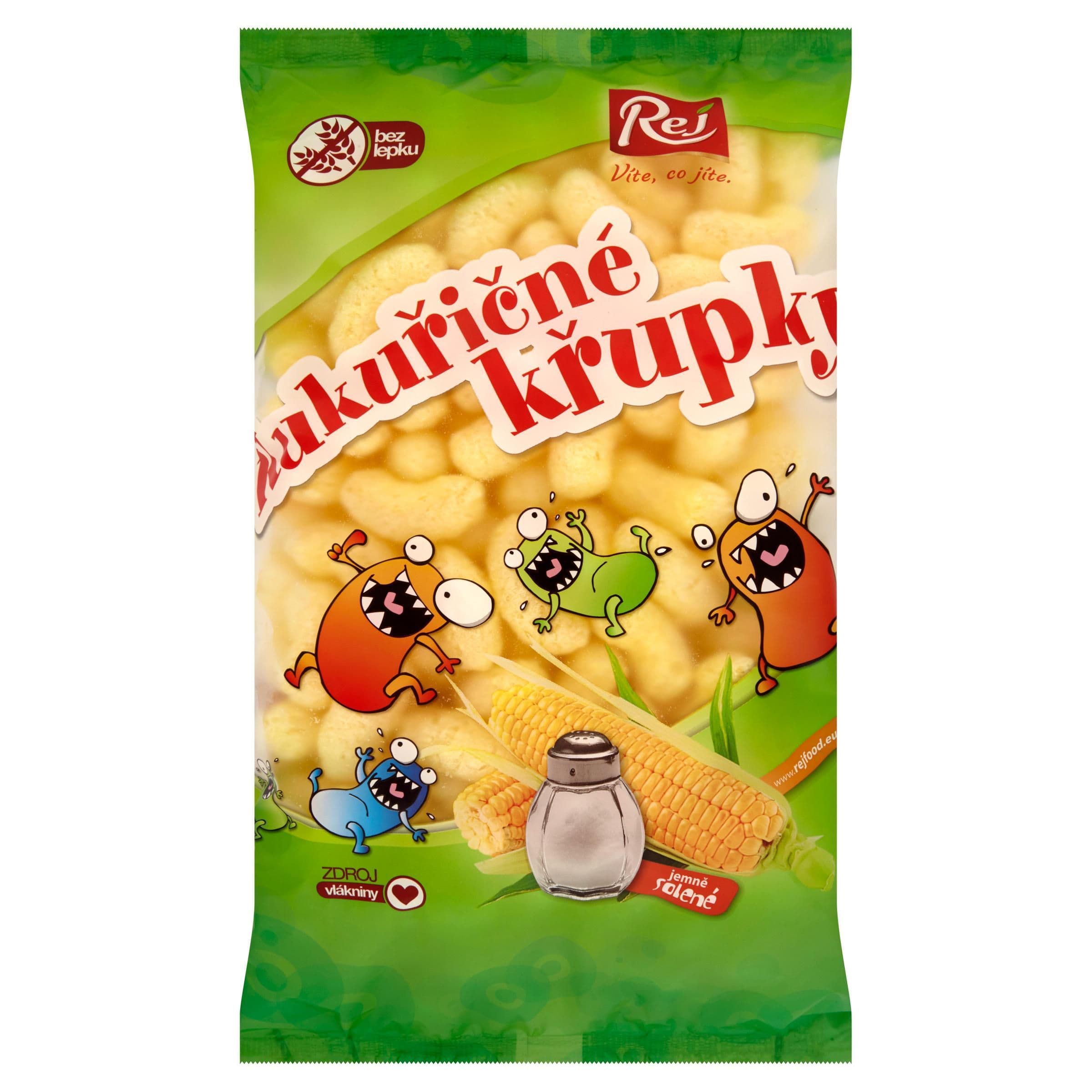 Rej Kukuřičné křupky jemně solené 100 g