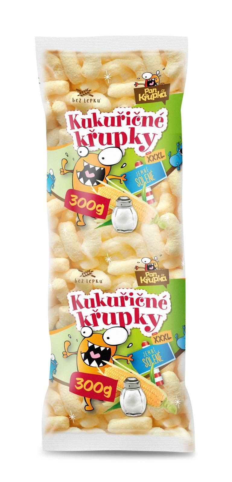 Pan Křupka Křupky kukuřičné jemně solené bezlepkové 300g
