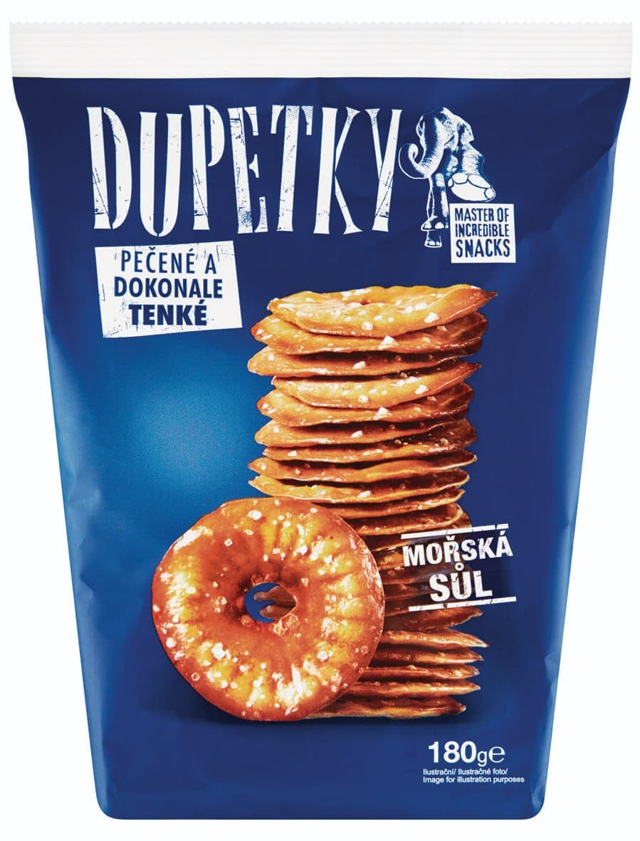 Dupetky Mořská sůl 180g