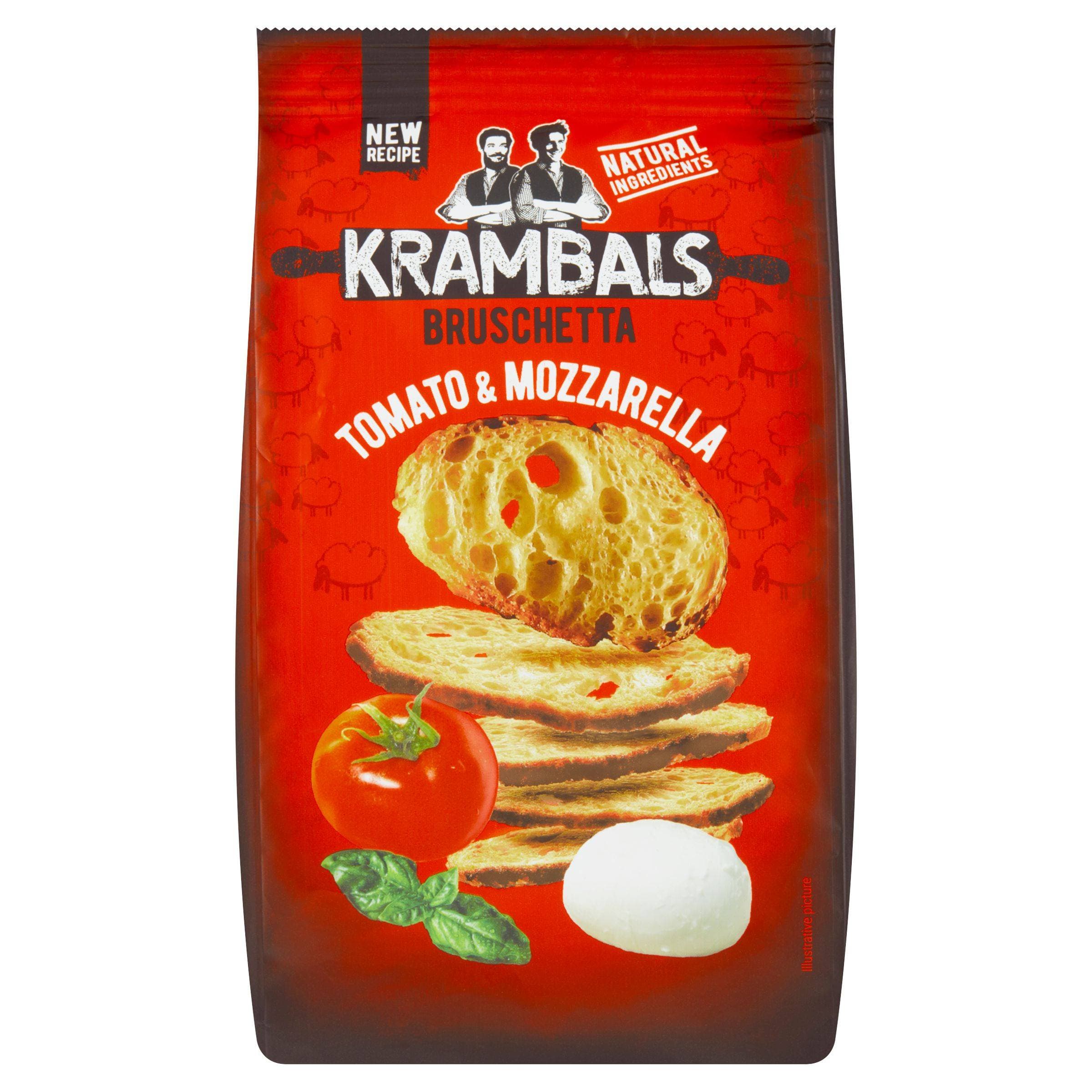 Krambals Bruschetta Rajče & mozzarela 70 g